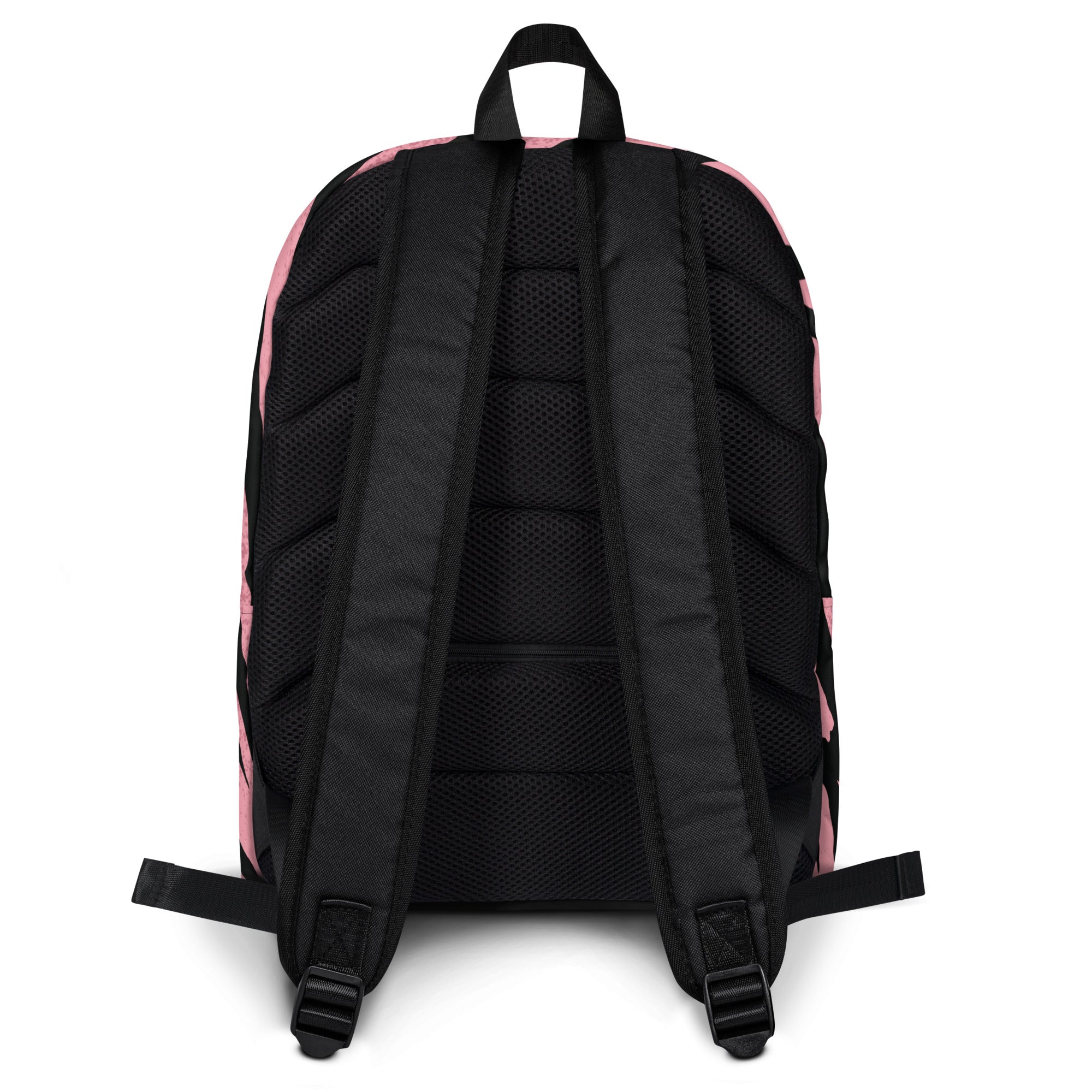 Pink Tiger Pattern Animal Print Laptop & Books Backpack