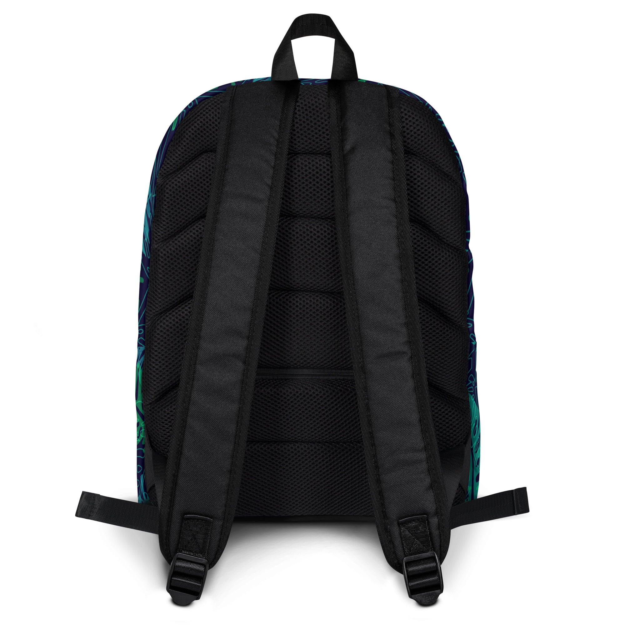 Tropical Green Summer Palm Leaf Backpack