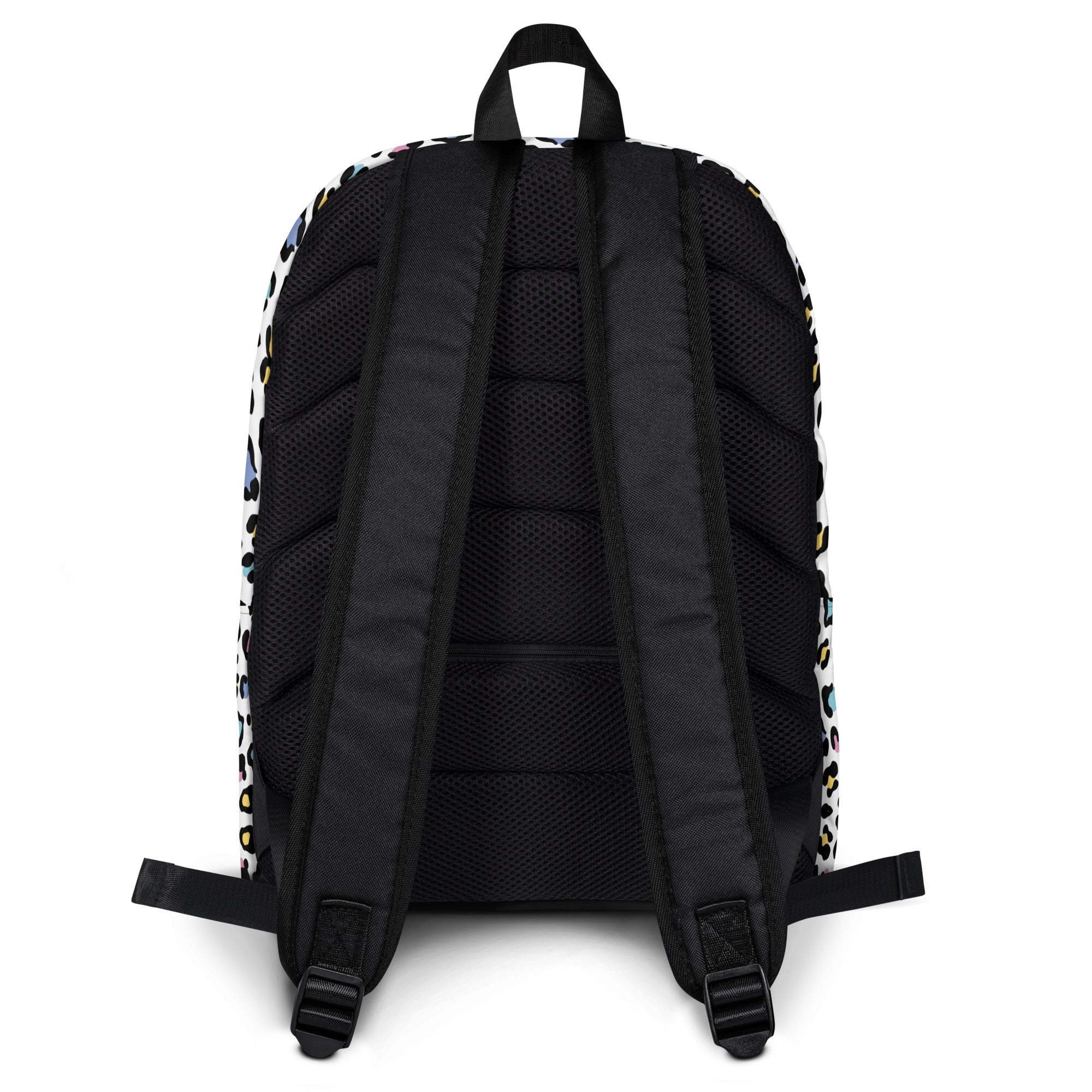 Colorful Leopard Print Women Laptop Backpack
