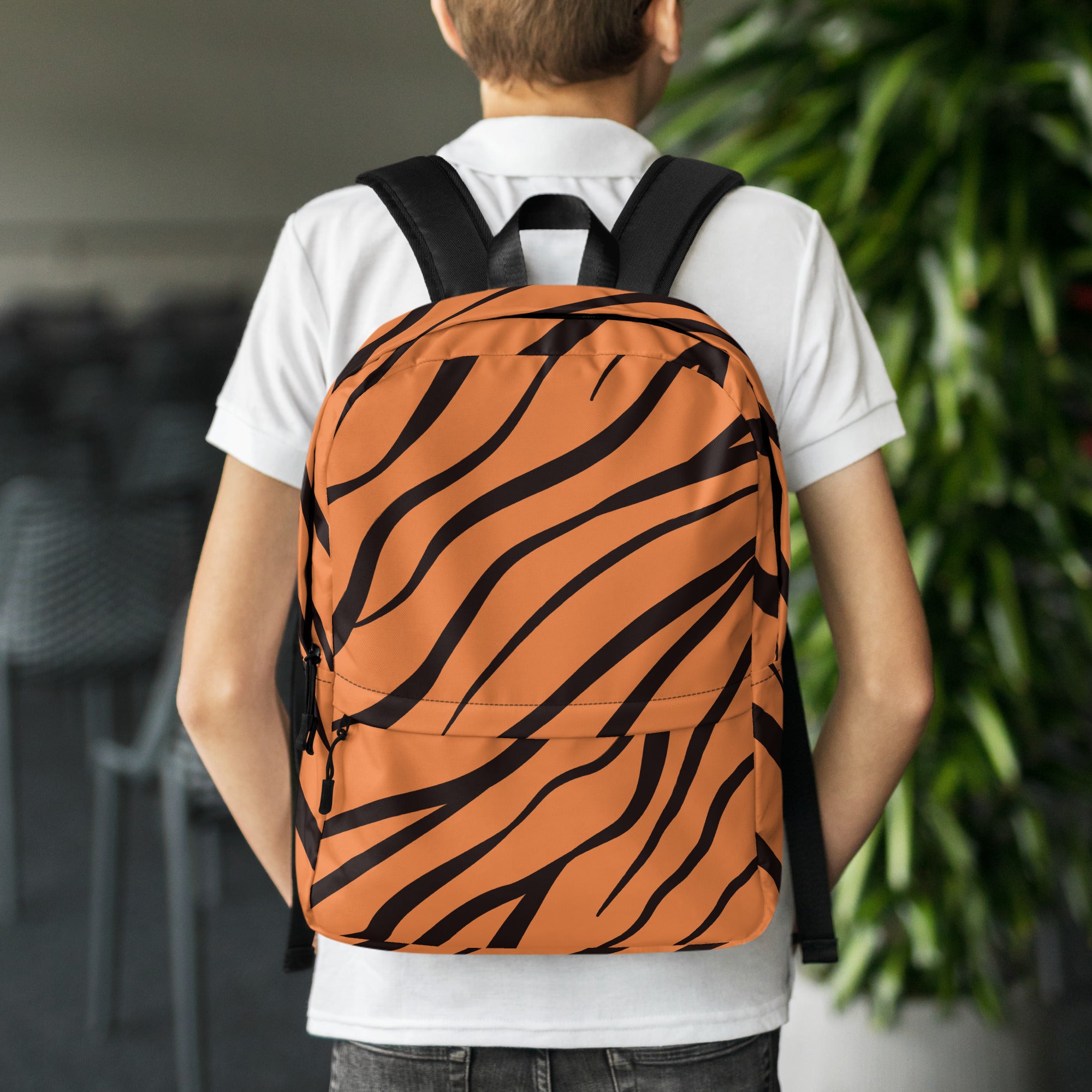 Original Tiger Stripe Print Camo Backpack for Women