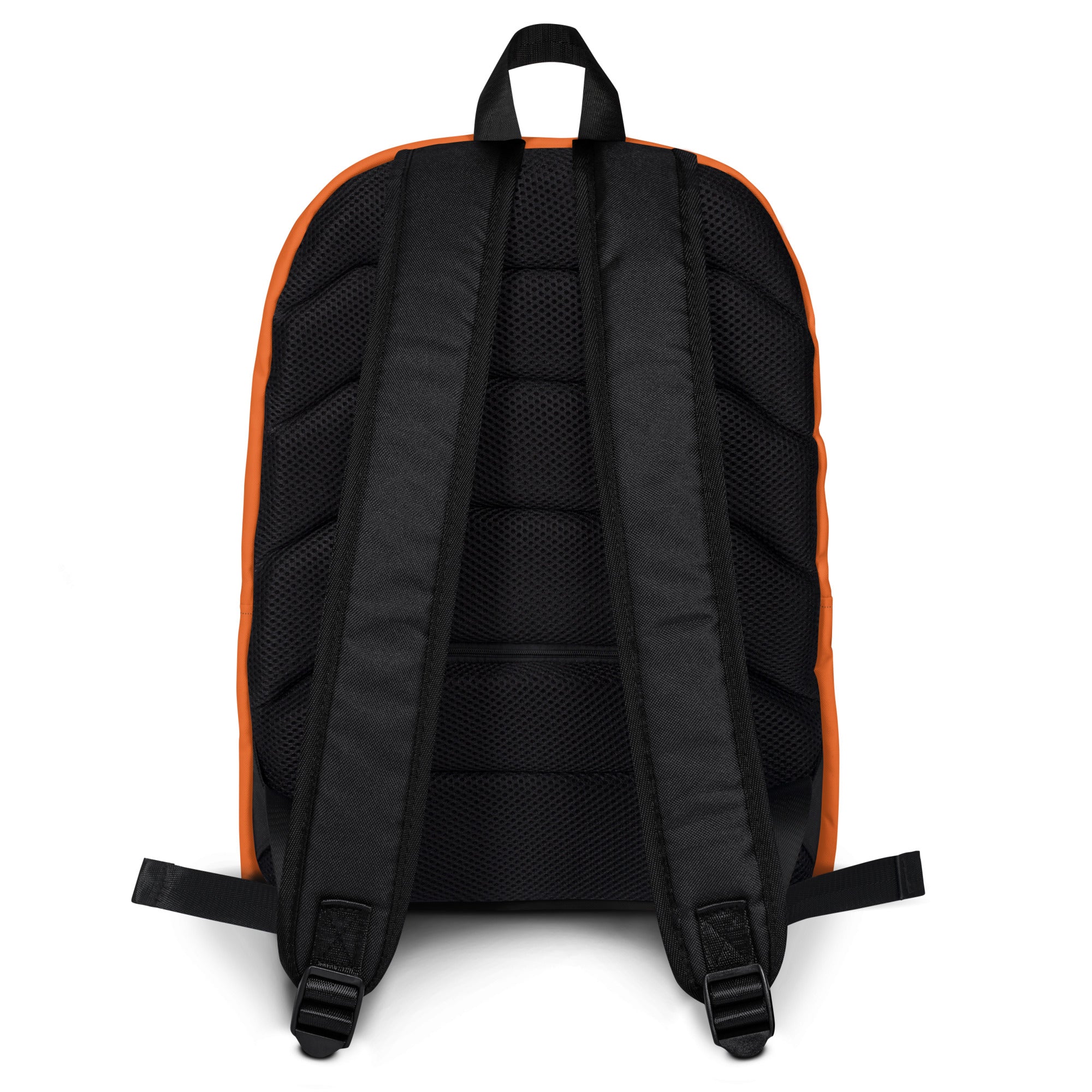 Cute Lightweight Solid Orange Color Backpack for School