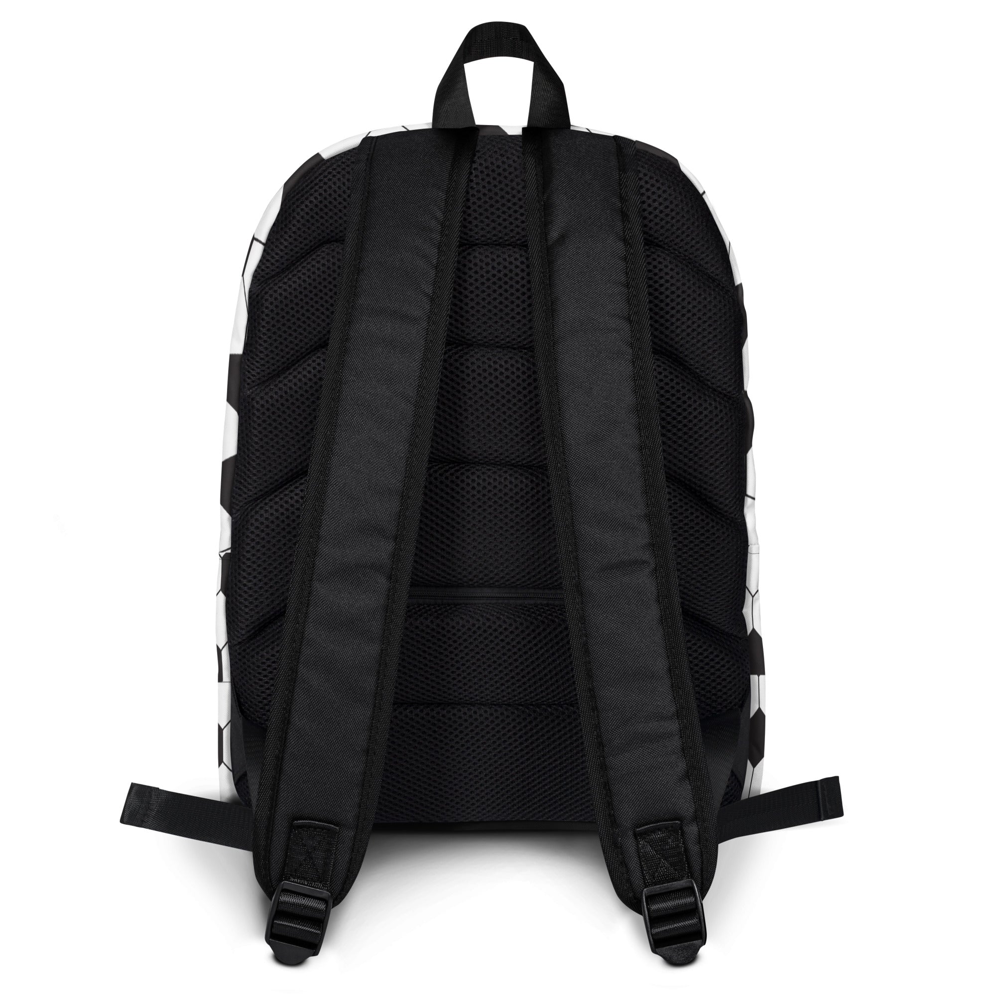 Trendy Football Print Sporty Medium Size Backpack Bag