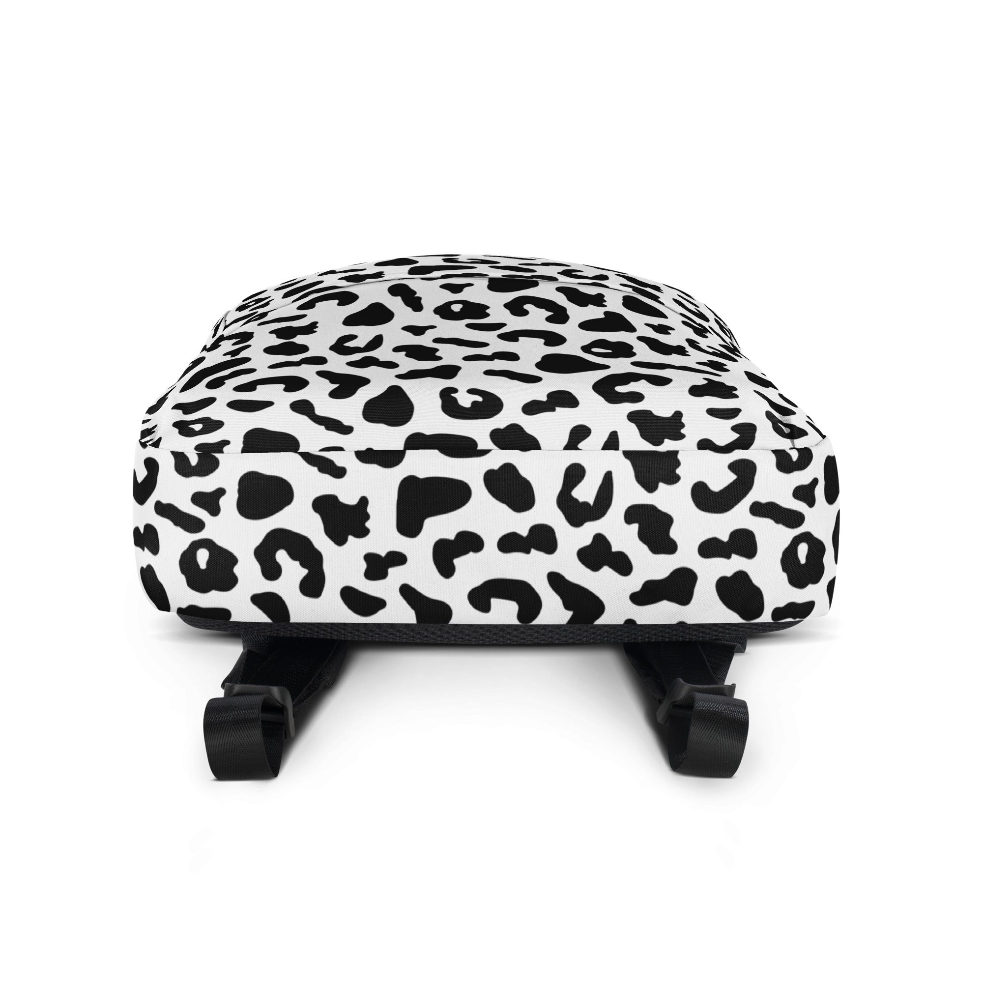 Preppy Cool Snow Leopard Print Backpack