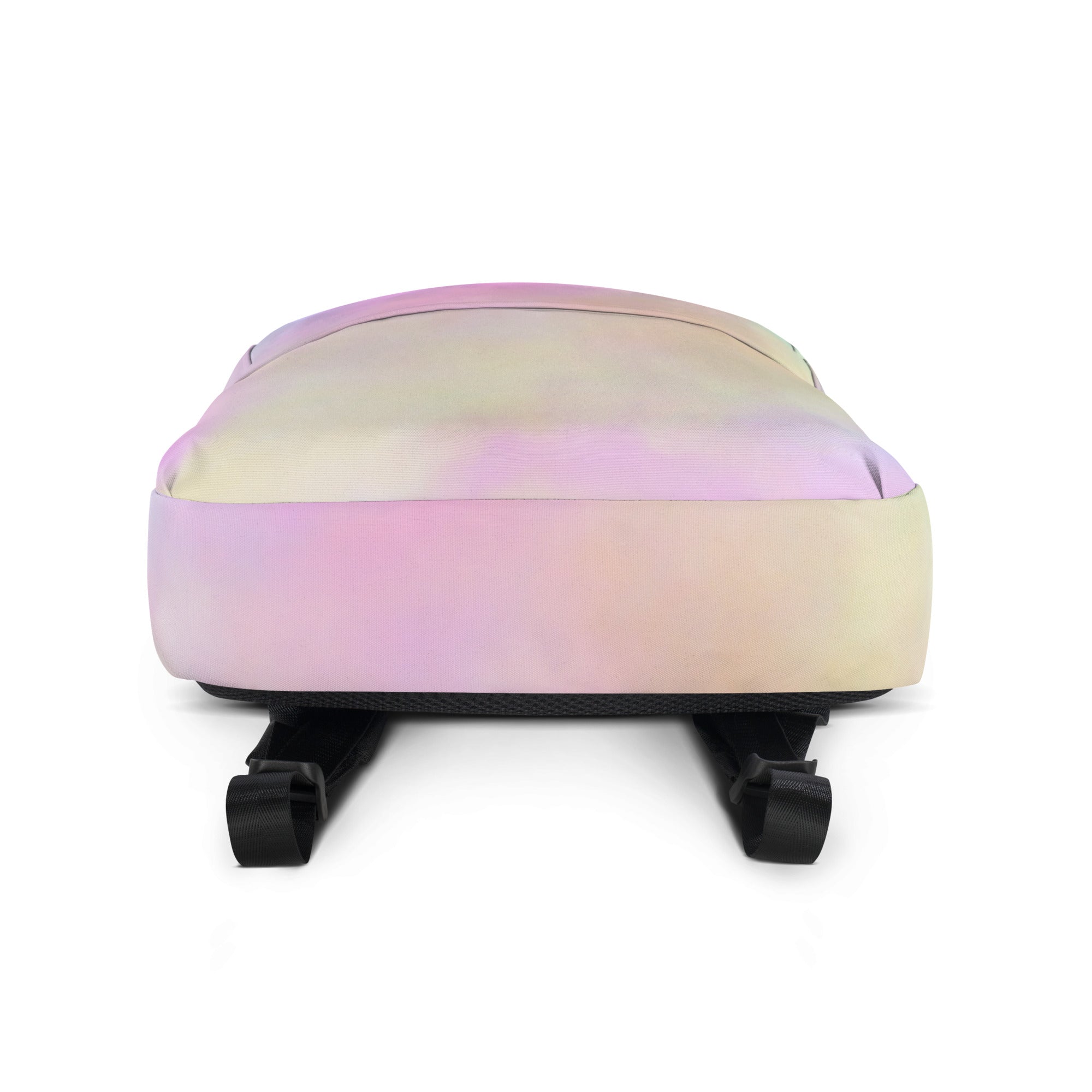 Preppy Cute Cotton Candy Print Aesthetic School Backpack