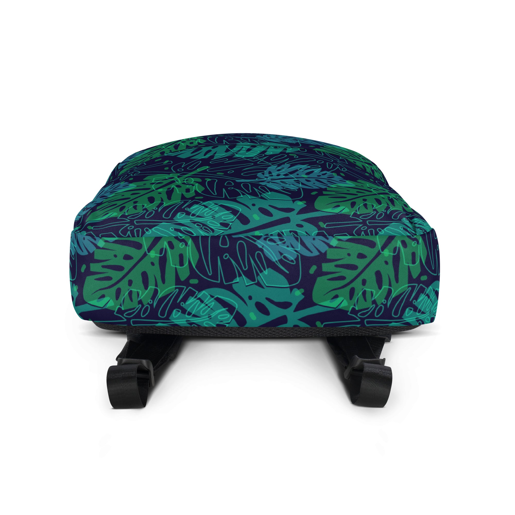 Tropical Green Summer Palm Leaf Backpack