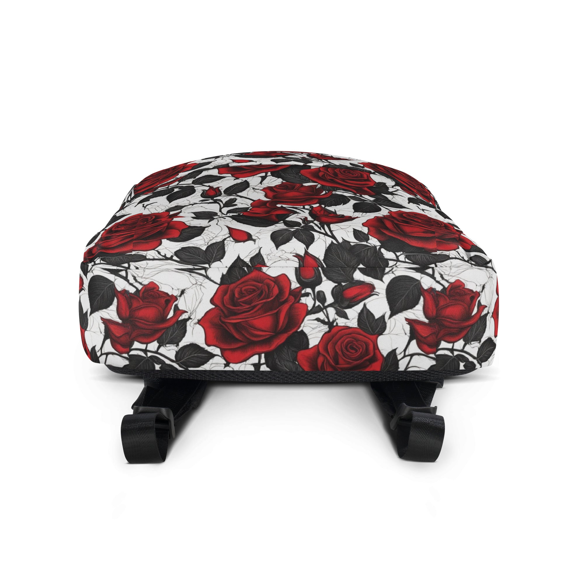 Vintage Style Fairytale Red Rose Backpack