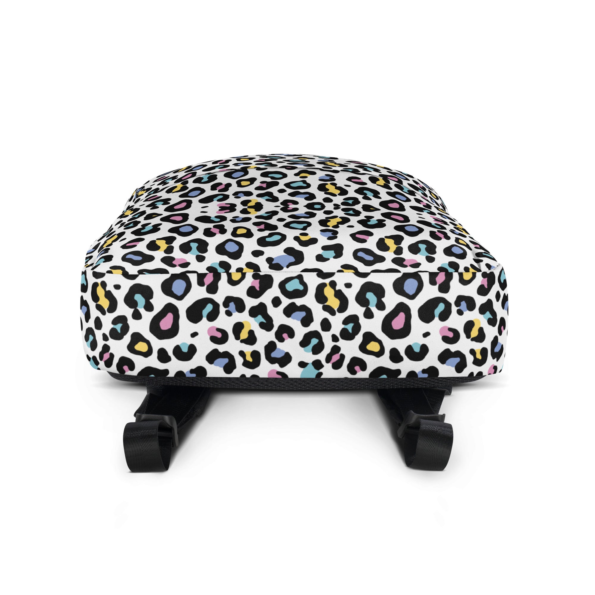 Colorful Leopard Print Women Laptop Backpack