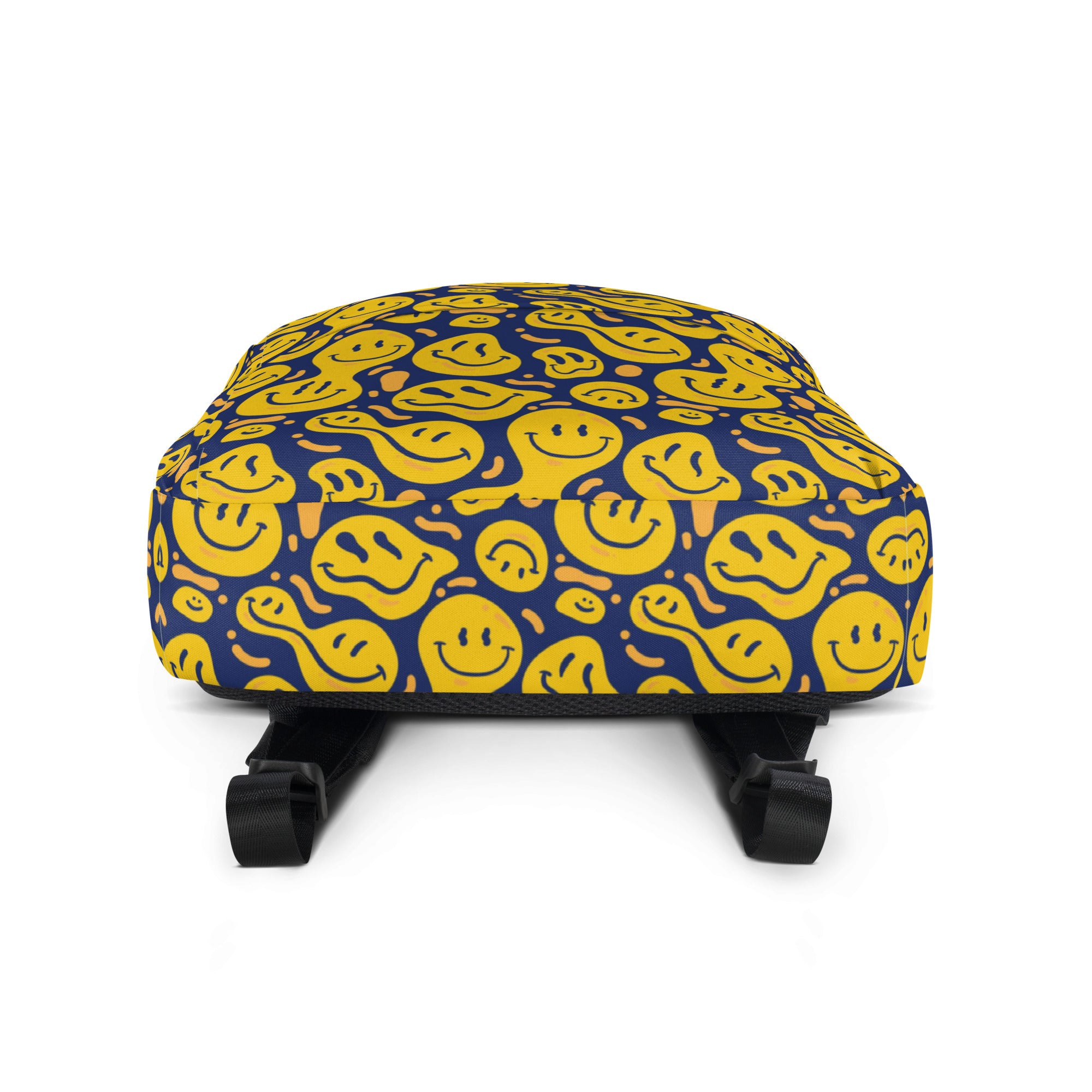 Original Yellow Drippy Smiley Face Backpack