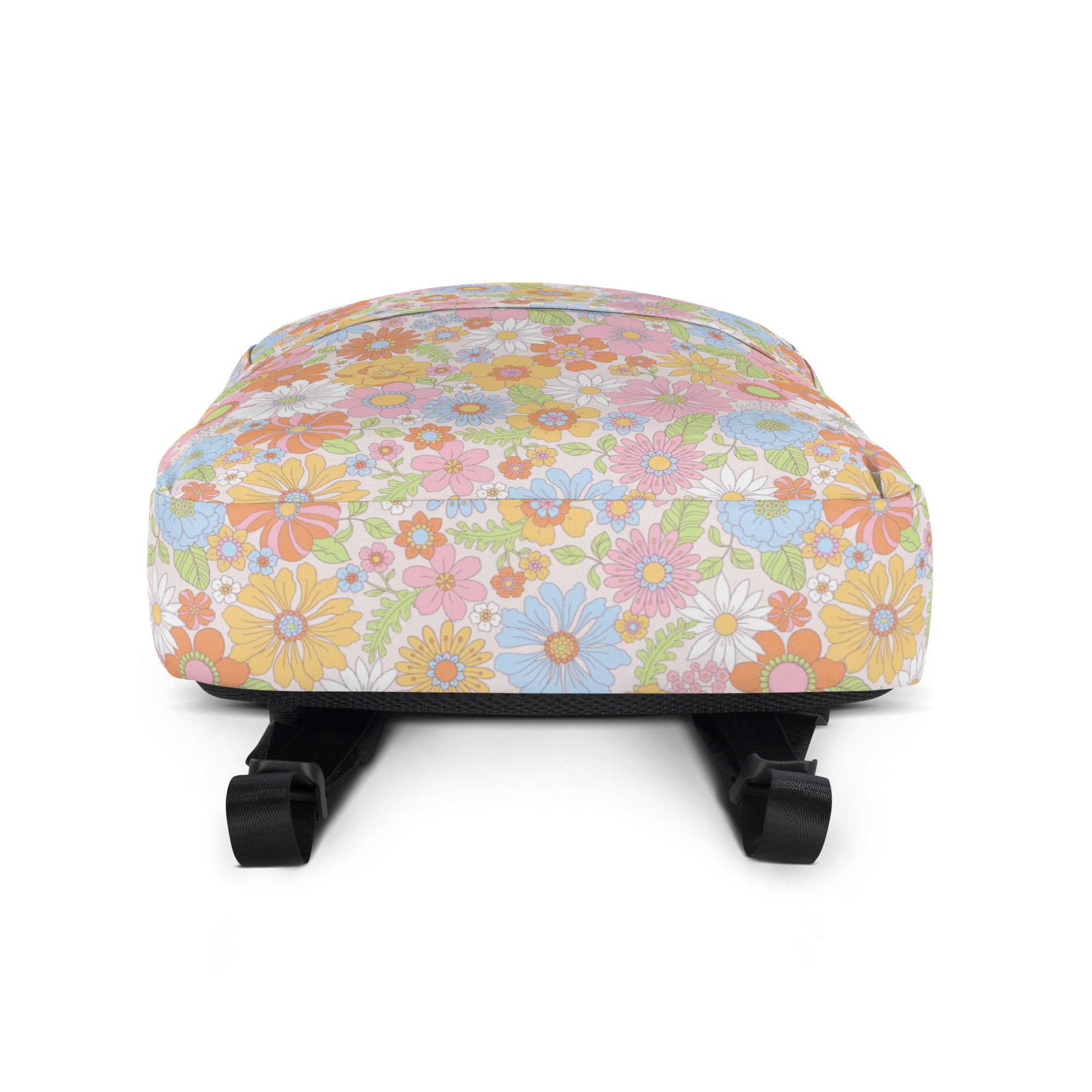 Lightweight Multicolor Summer Floral Backpack