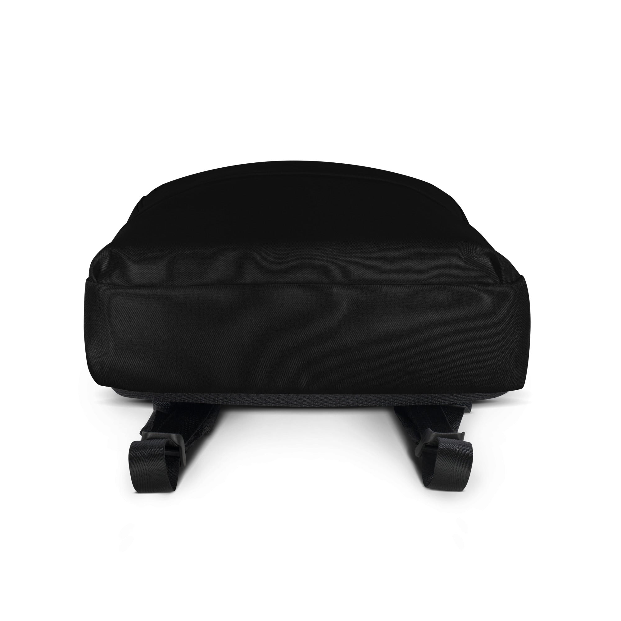 Plain Black Lightweight Laptop Backpack for Women