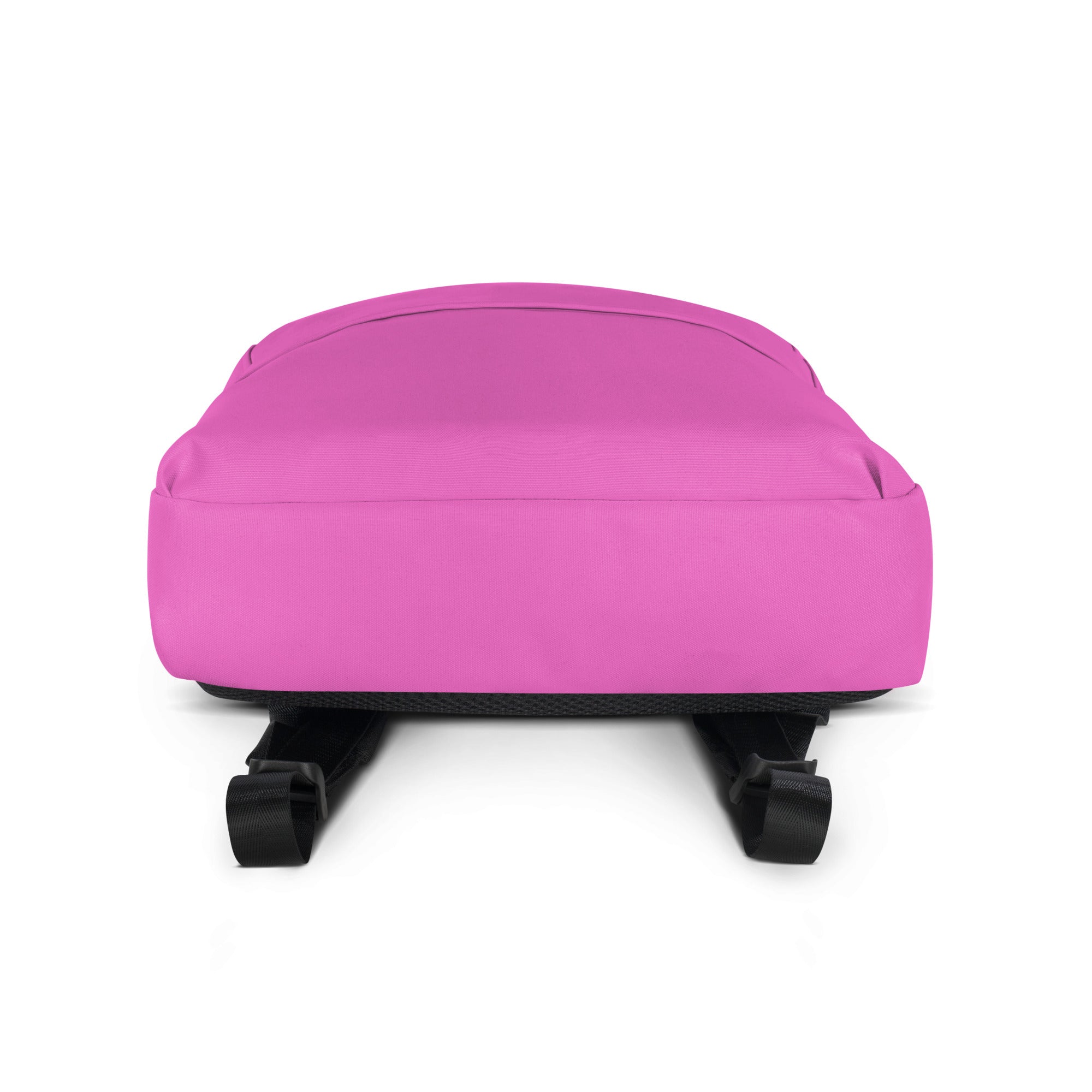 Plain Rose Pink Back to School Backpack for Women