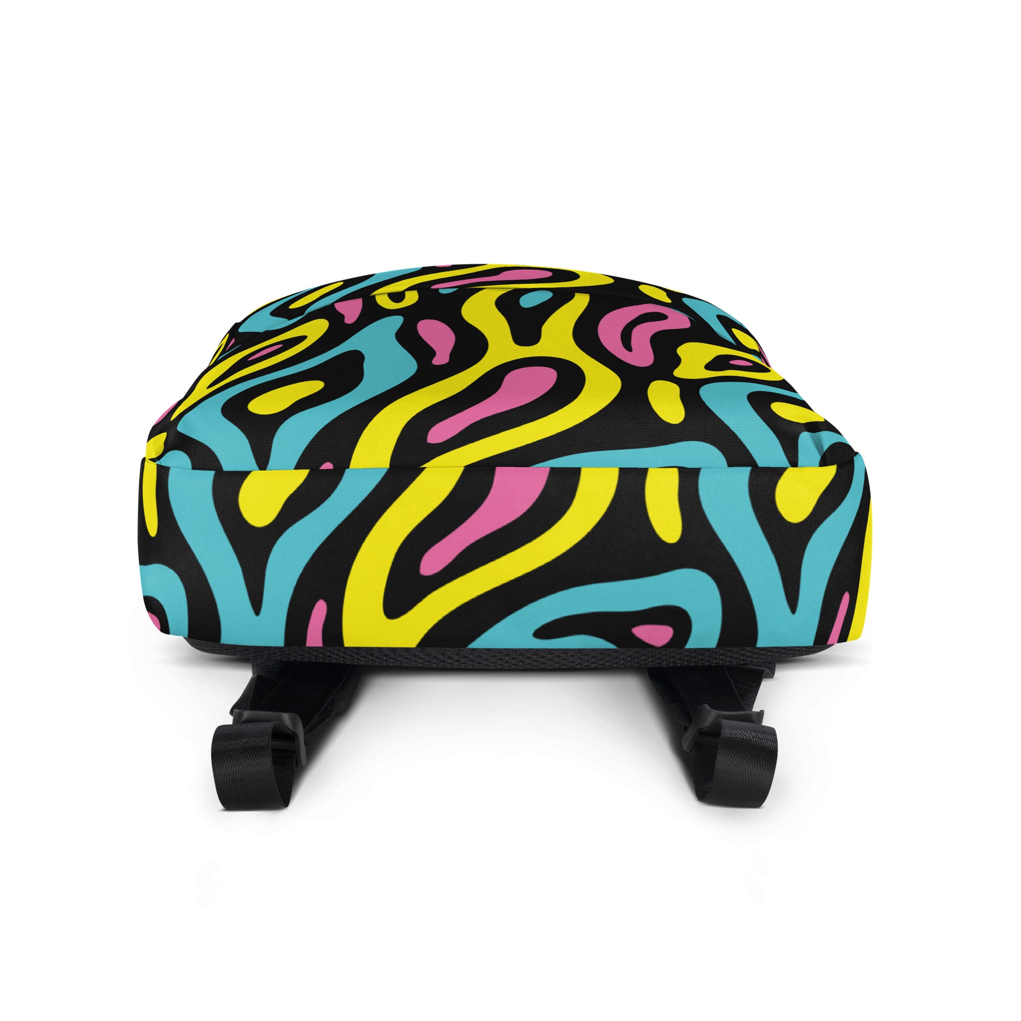 Colorful Neo Memphis Geometric Pattern Medium Size Backpack