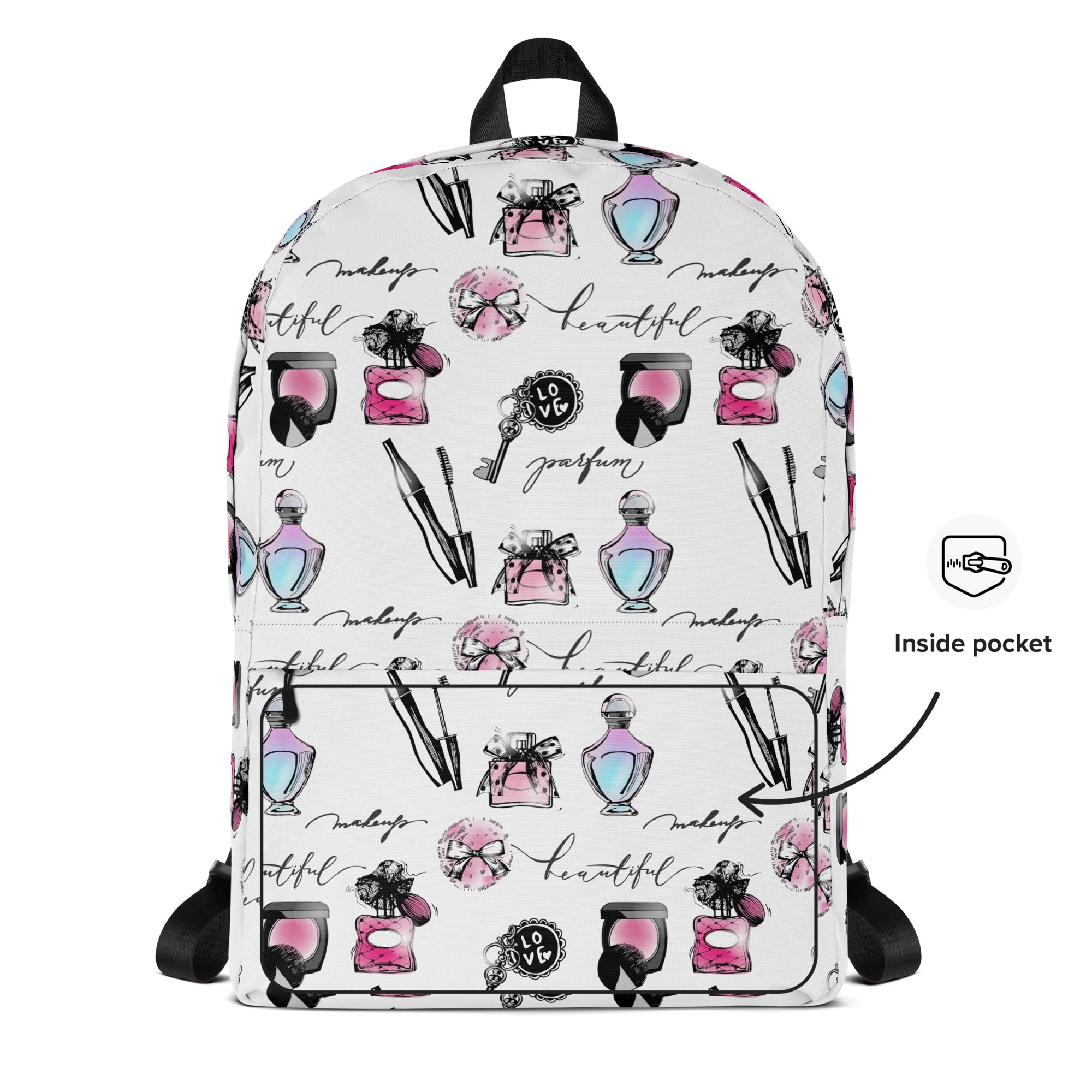 Preppy Aesthetic Fashion Icon Backpack for School