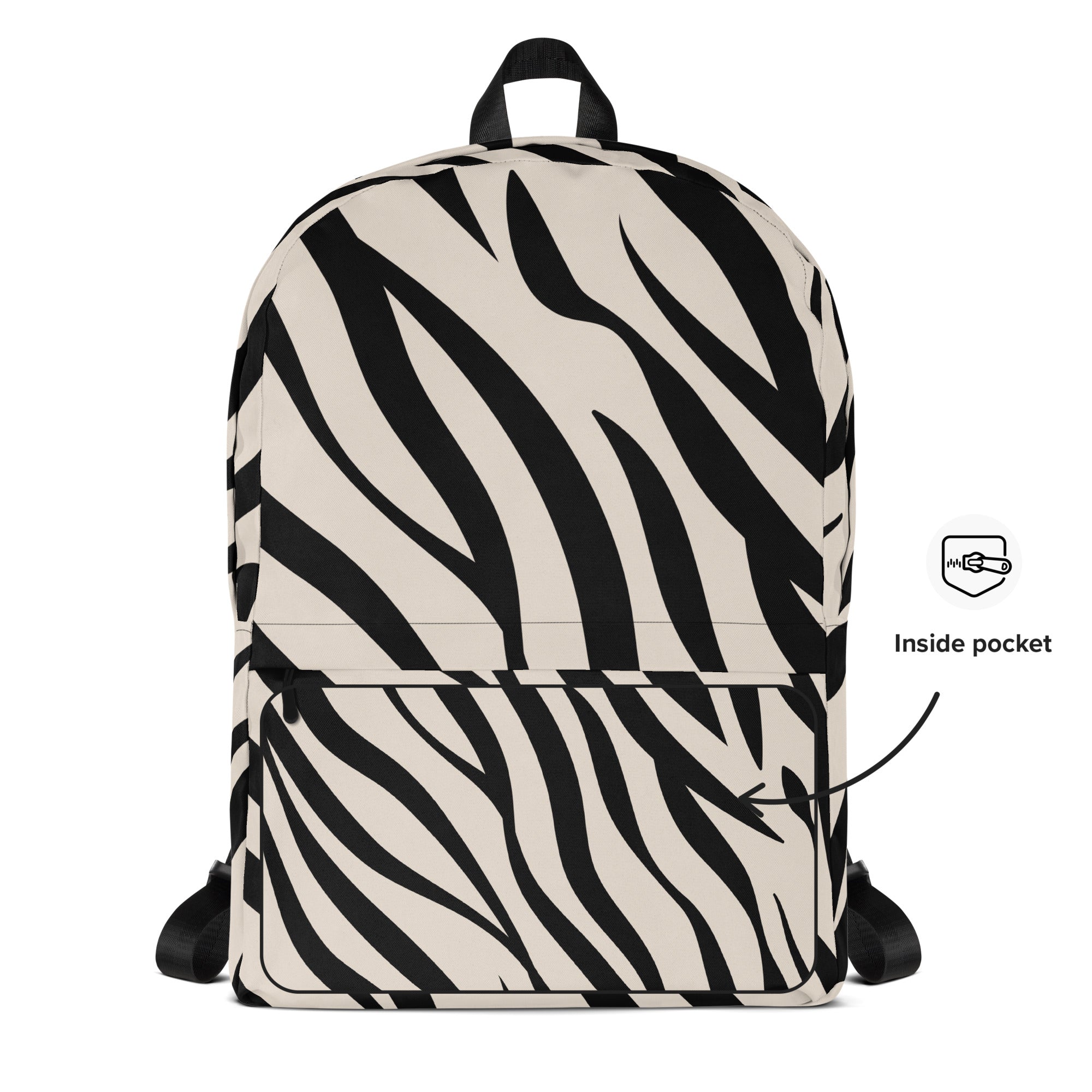 Original Cute Zebra Stripe Print Backpack for Women