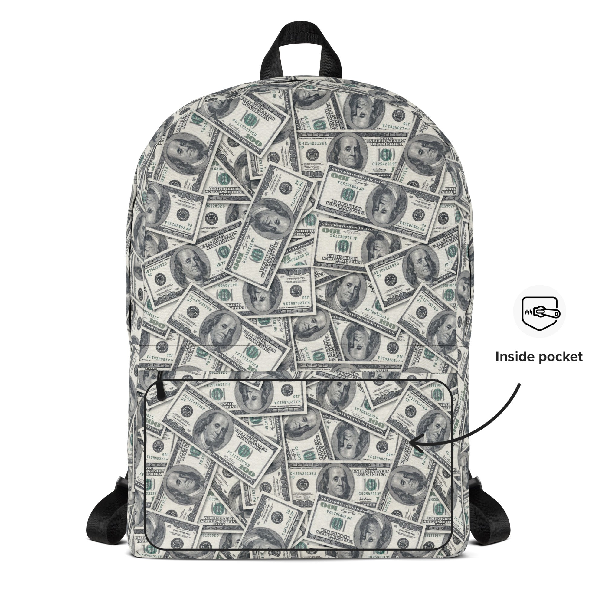 Funny Viral Back to School Kids Money Backpack