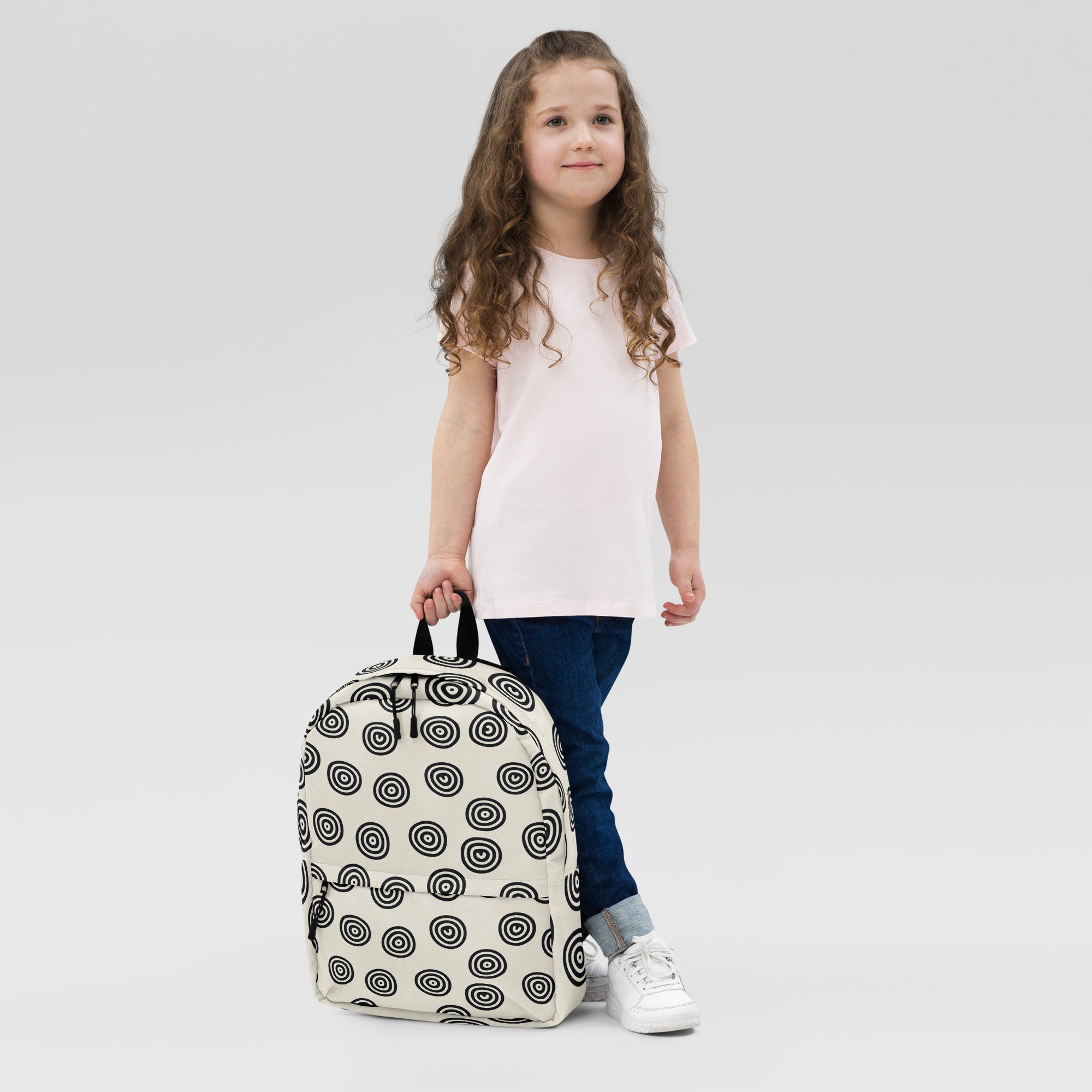 Art Circle Print Backpack for Women, Men & Kids