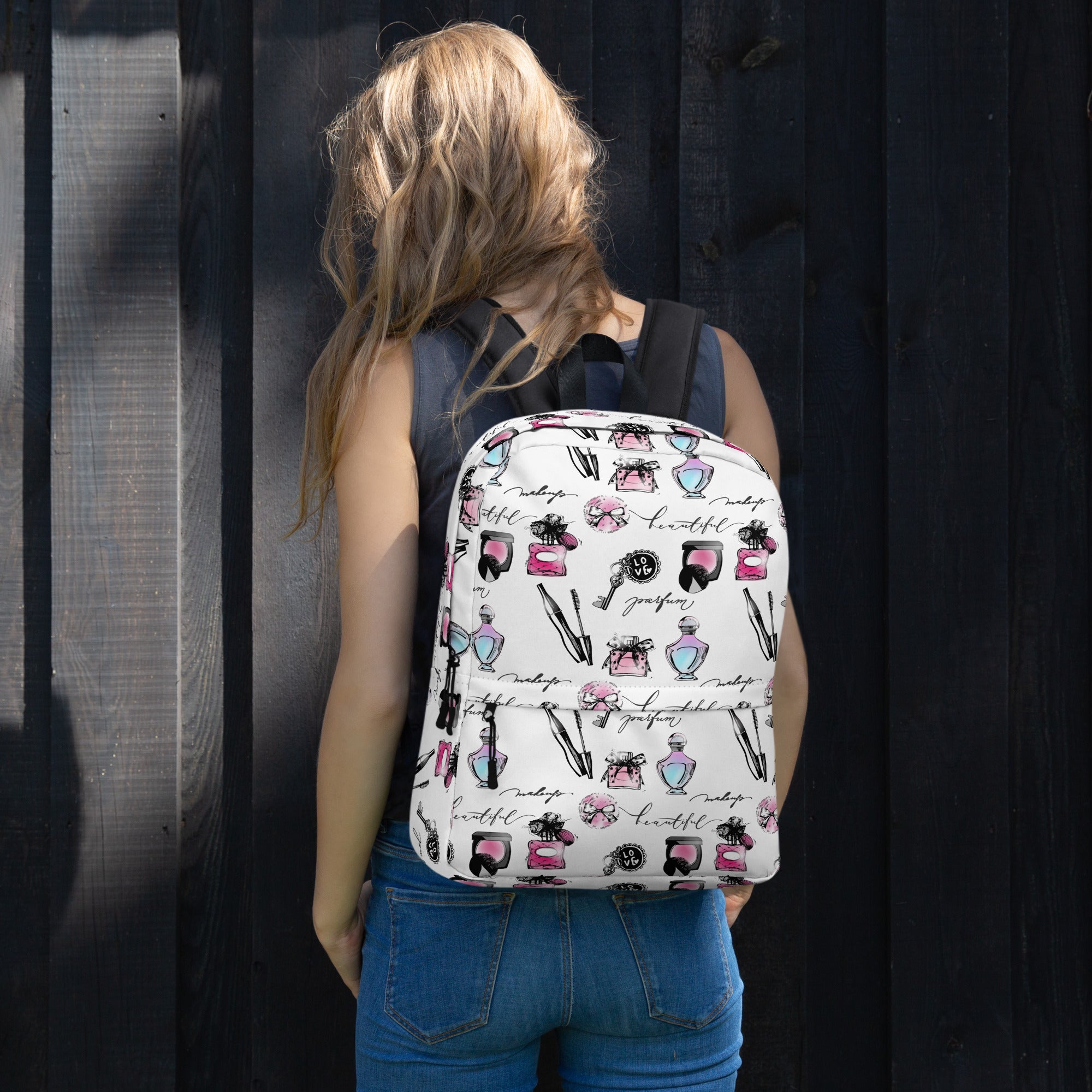 Preppy Aesthetic Fashion Icon Backpack for School