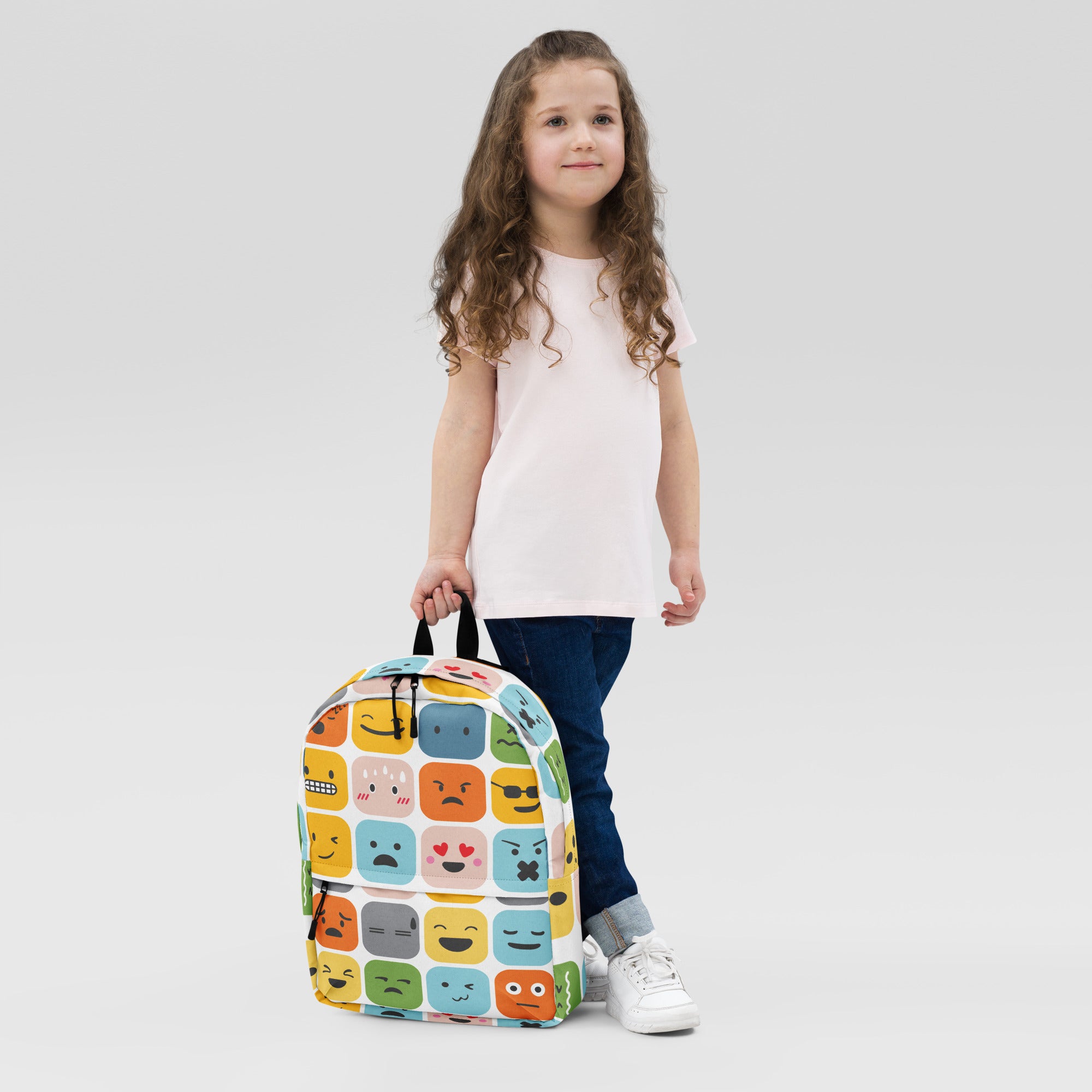 Cool Emoji Expressions Back to School Backpack