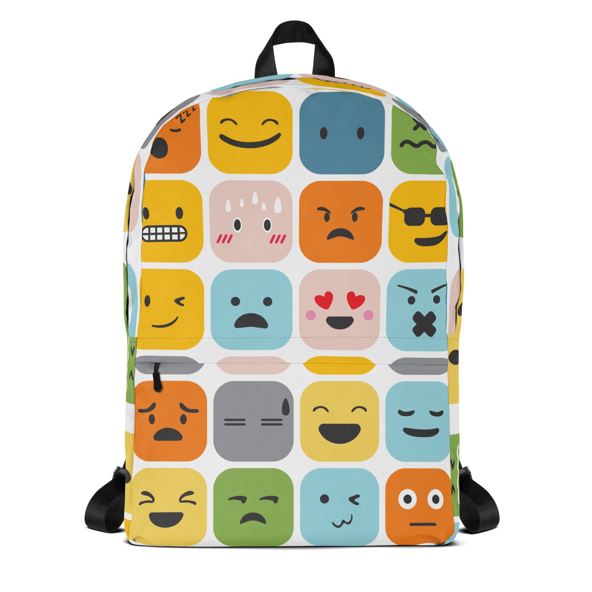 Cool Emoji Expressions Back to School Backpack