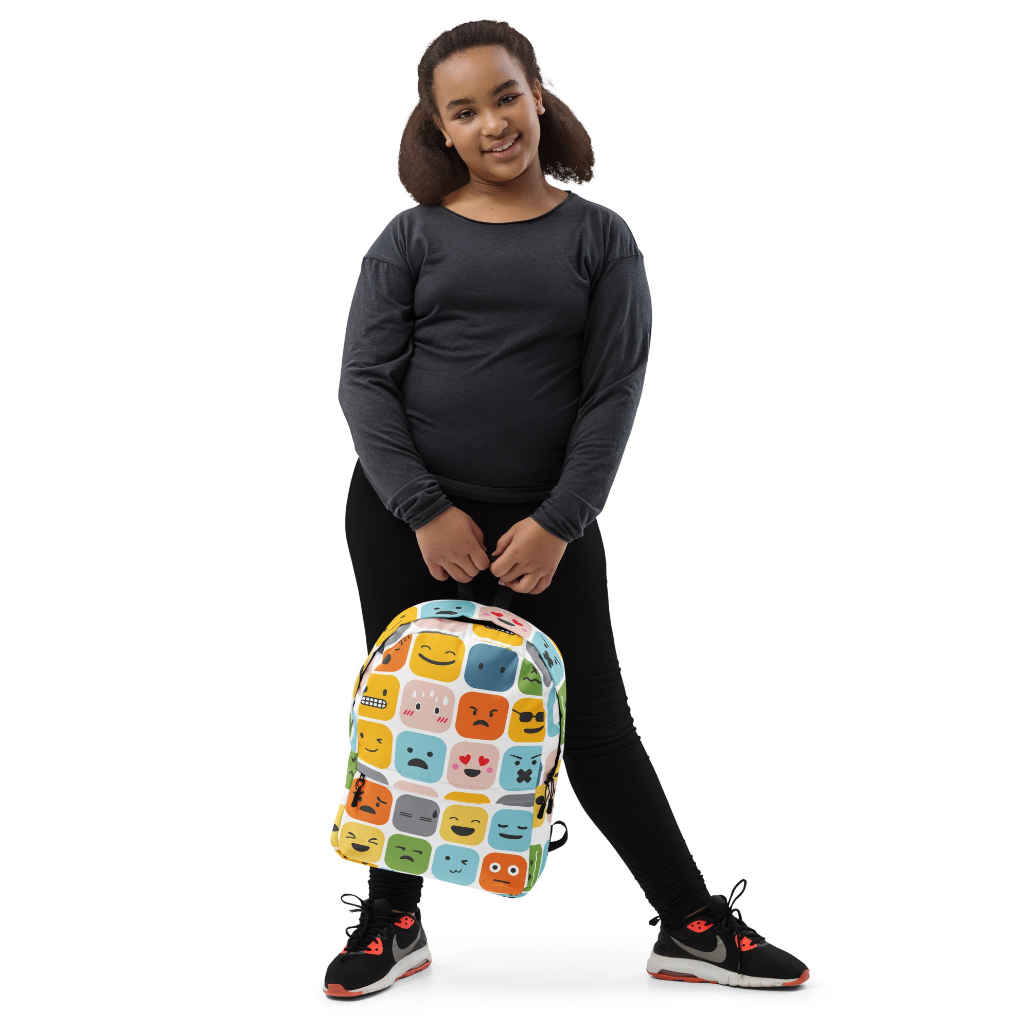 Cool Emoji Expressions Back to School Backpack