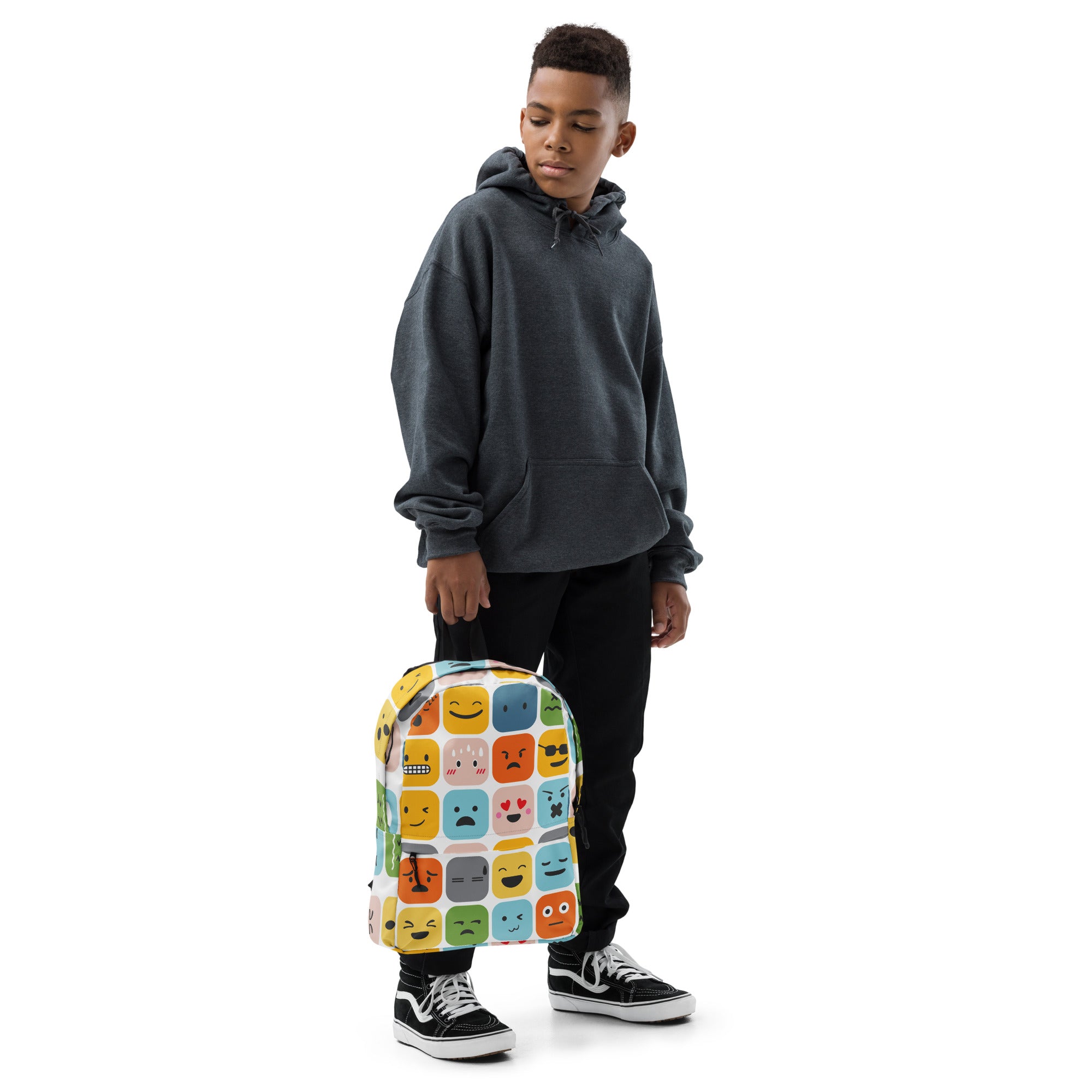 Cool Emoji Expressions Back to School Backpack