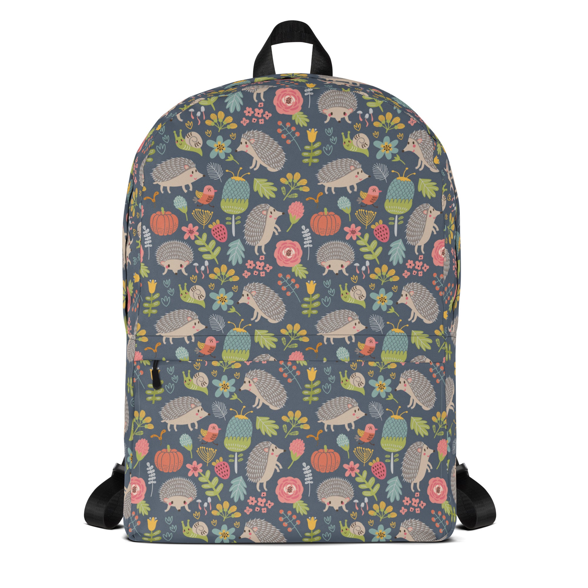 Personalized Cute Hedgehog Backpack for Animal Lover