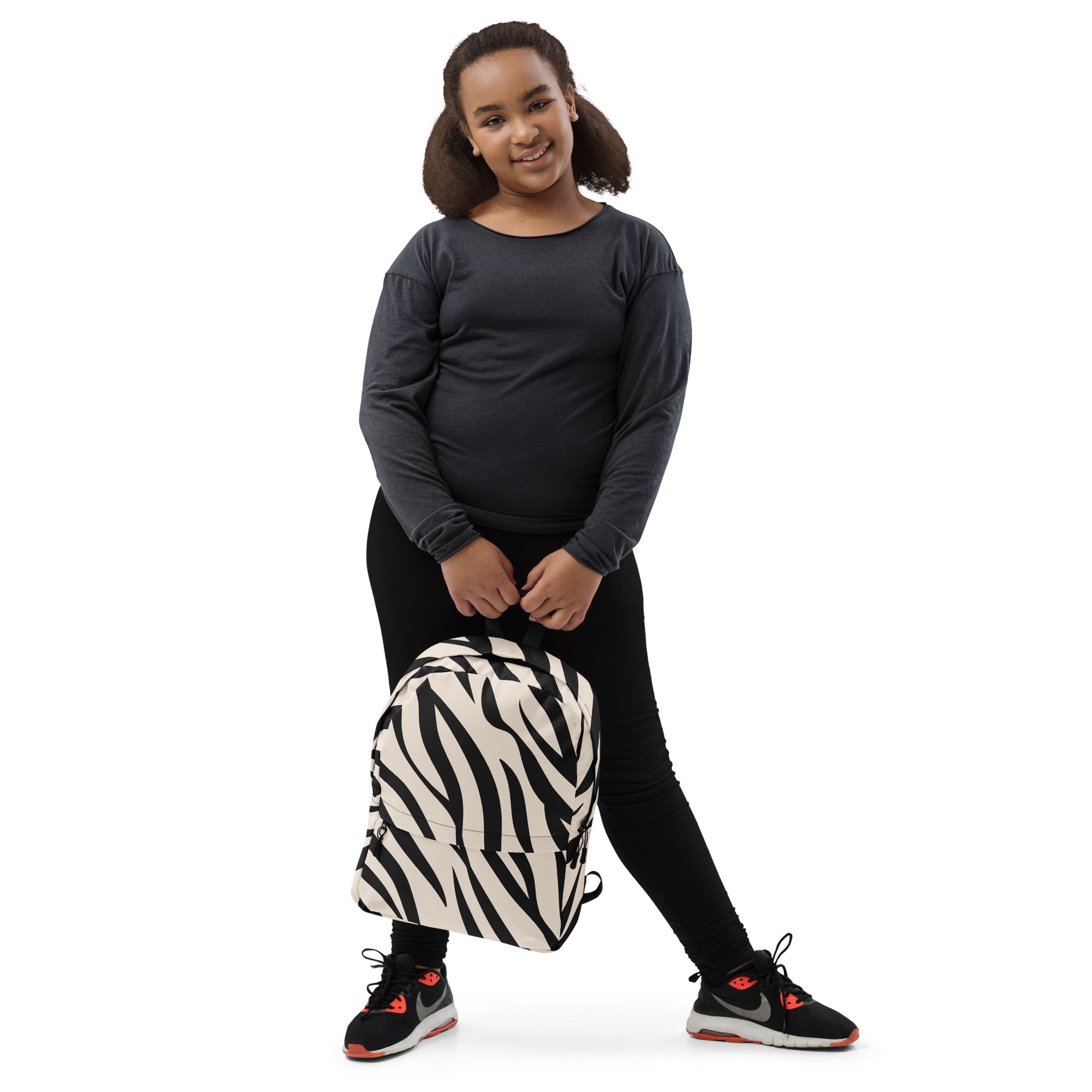 Original Cute Zebra Stripe Print Backpack for Women