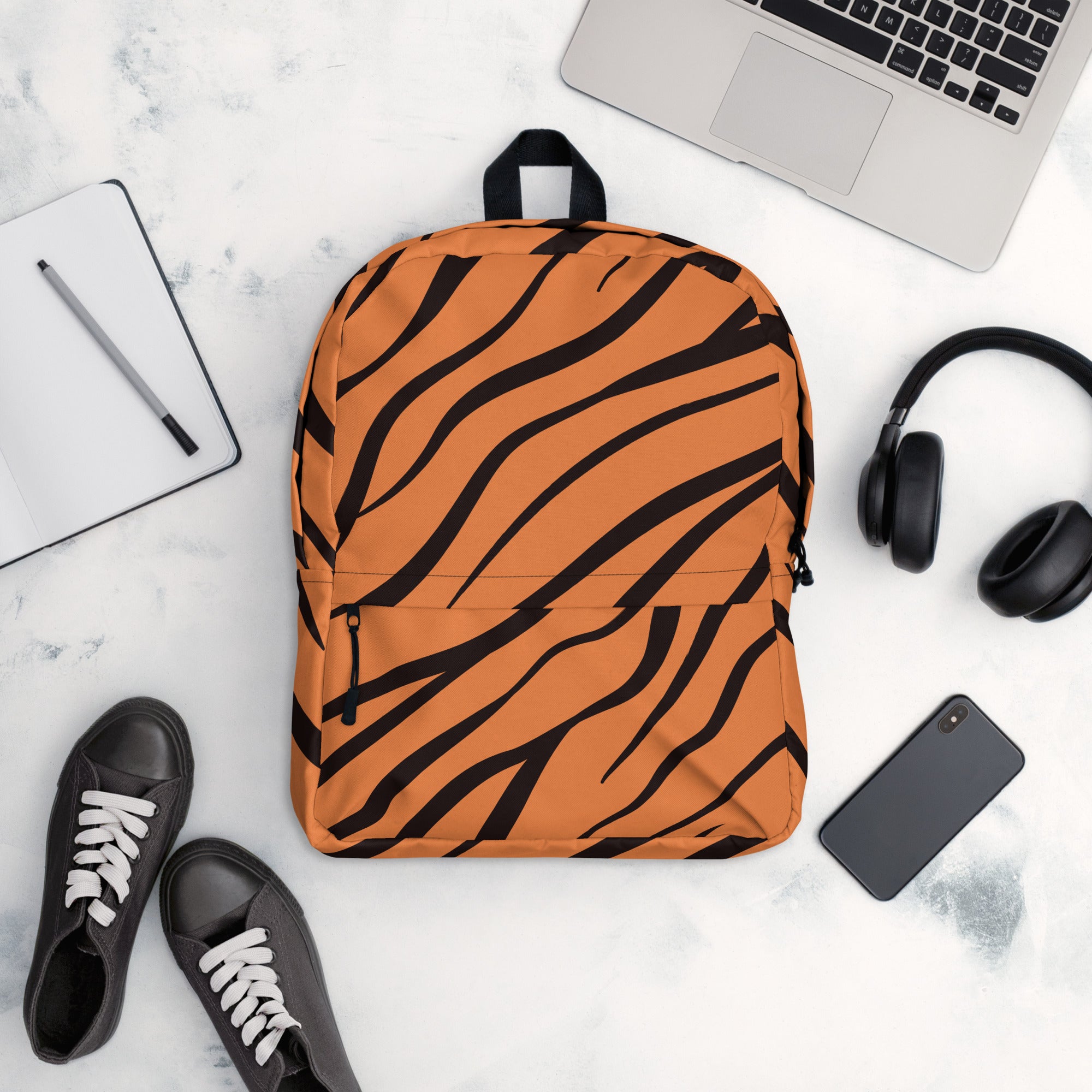 Original Tiger Stripe Print Camo Backpack for Women