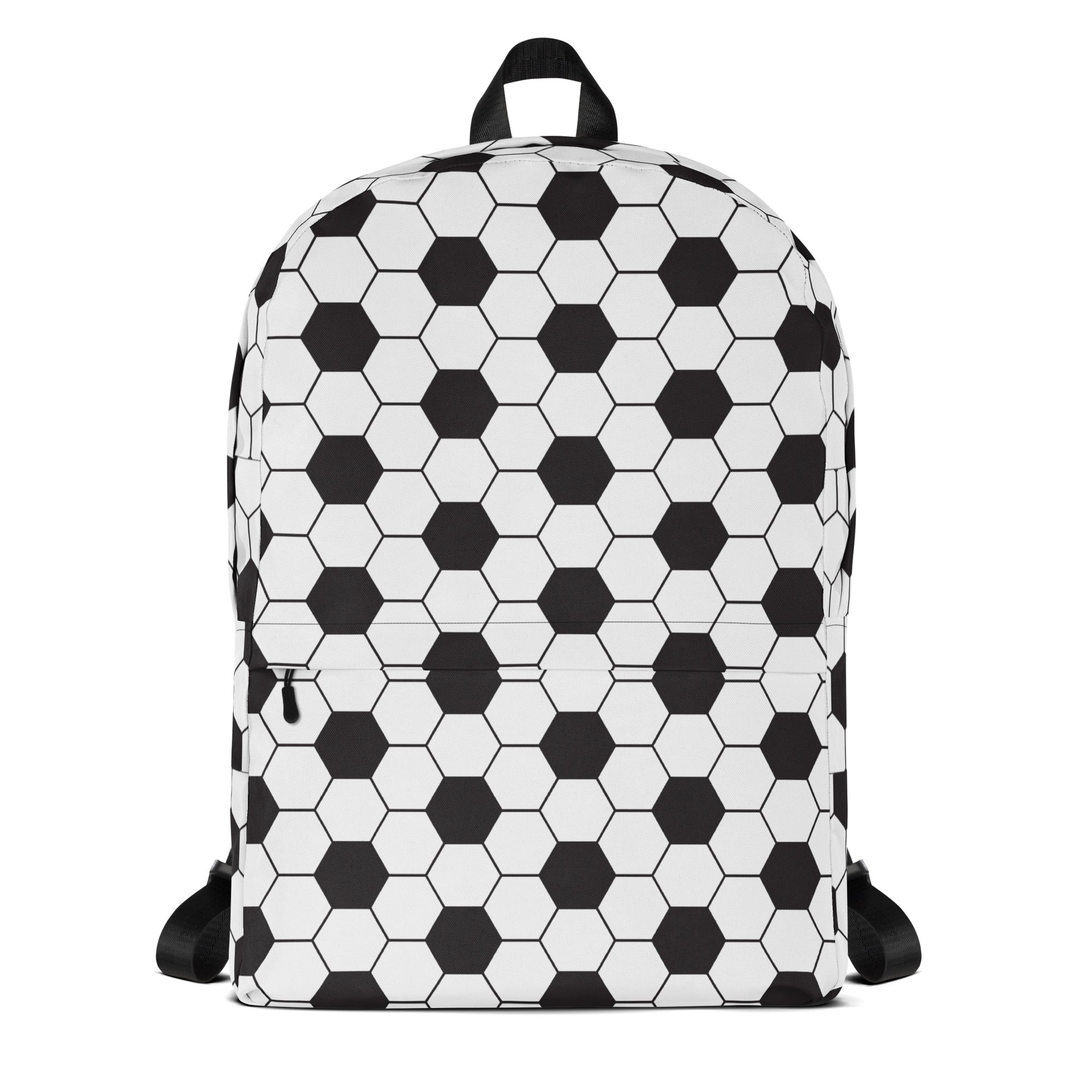 Trendy Football Print Sporty Medium Size Backpack Bag