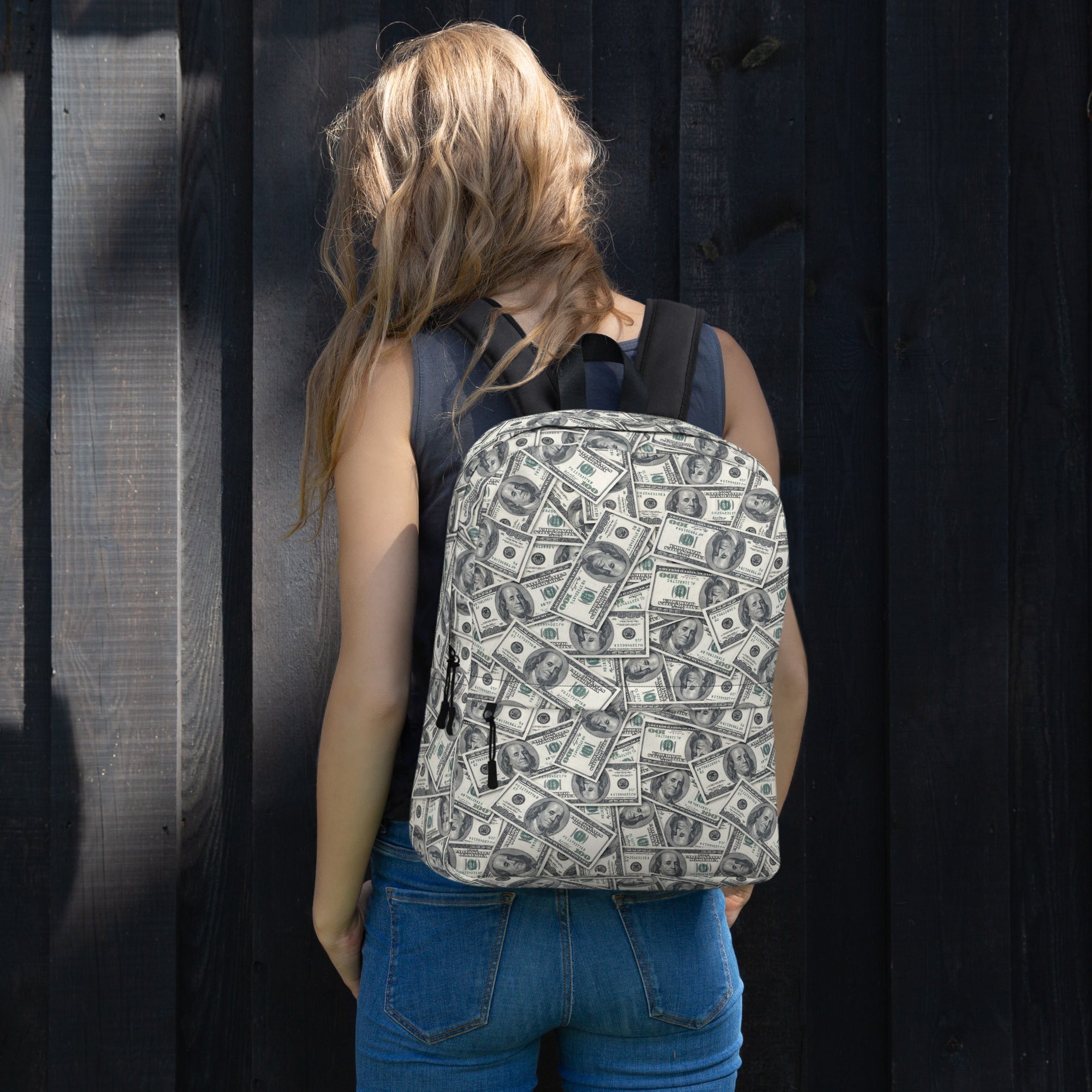 Funny Viral Back to School Kids Money Backpack