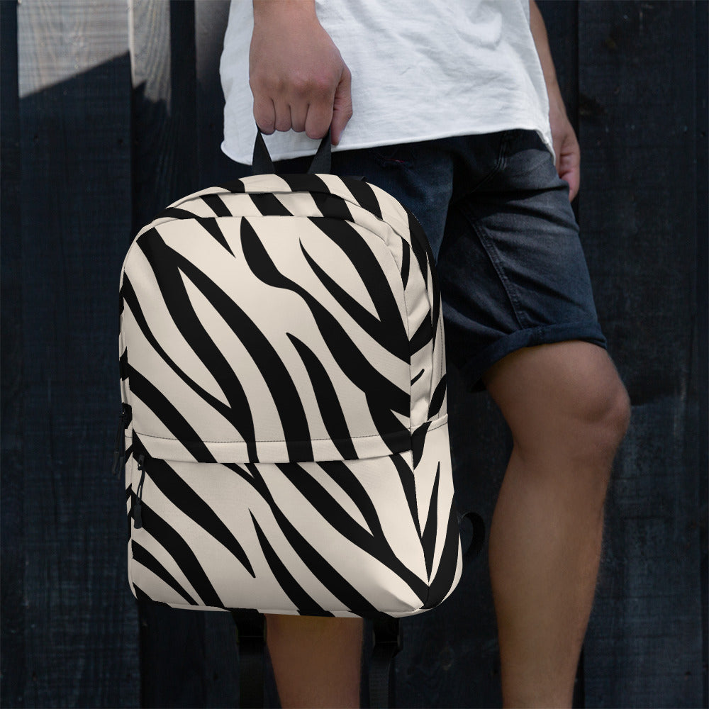 Original Cute Zebra Stripe Print Backpack for Women