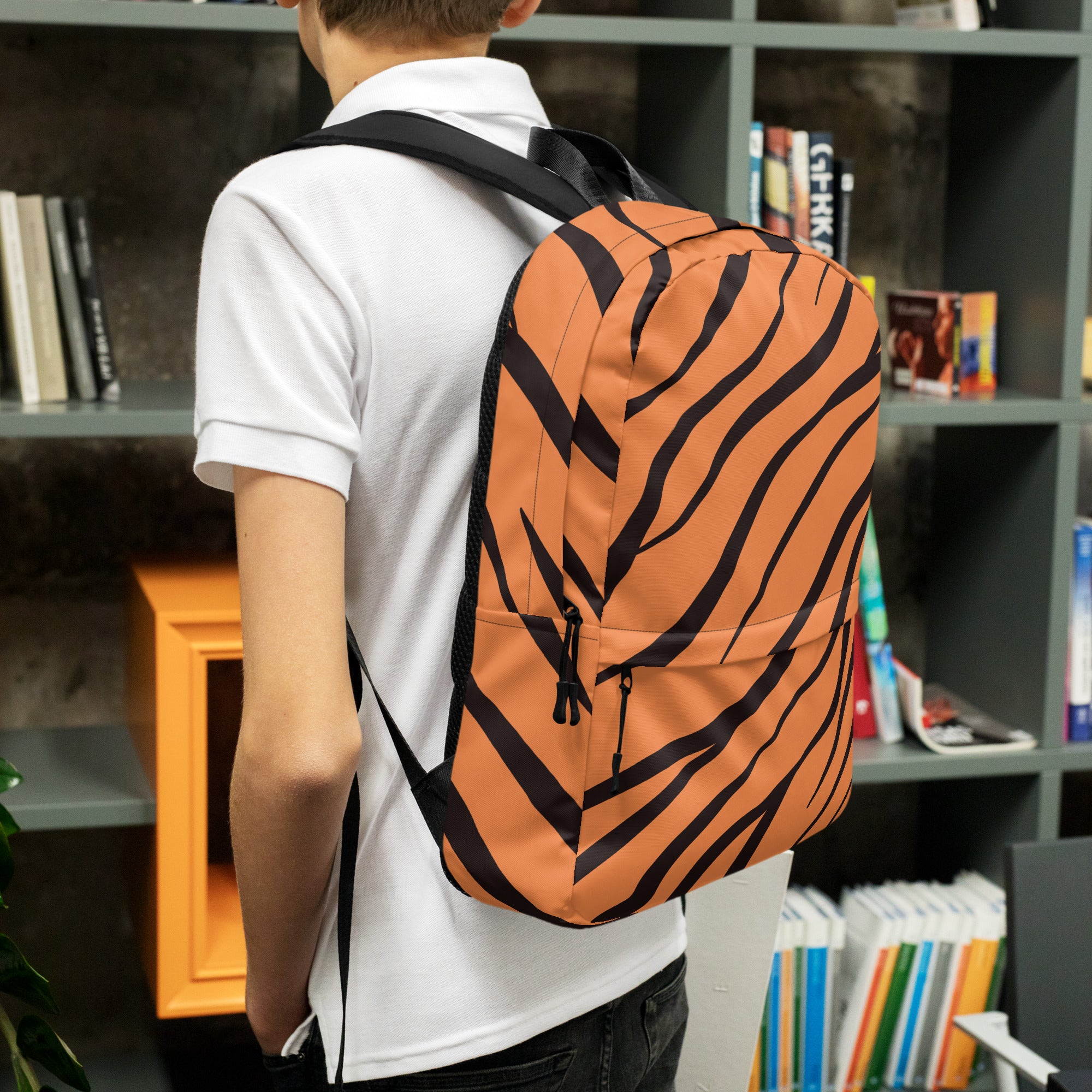 Original Tiger Stripe Print Camo Backpack for Women