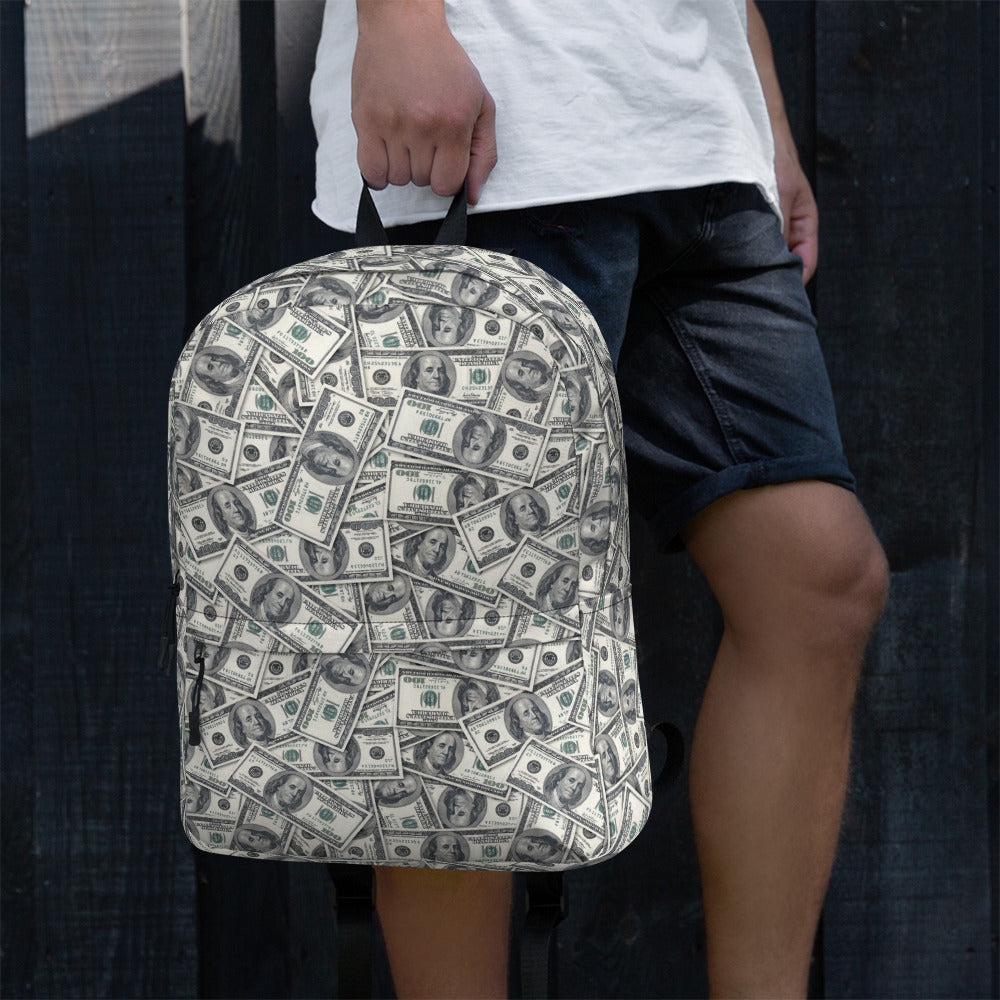 Funny Viral Back to School Kids Money Backpack