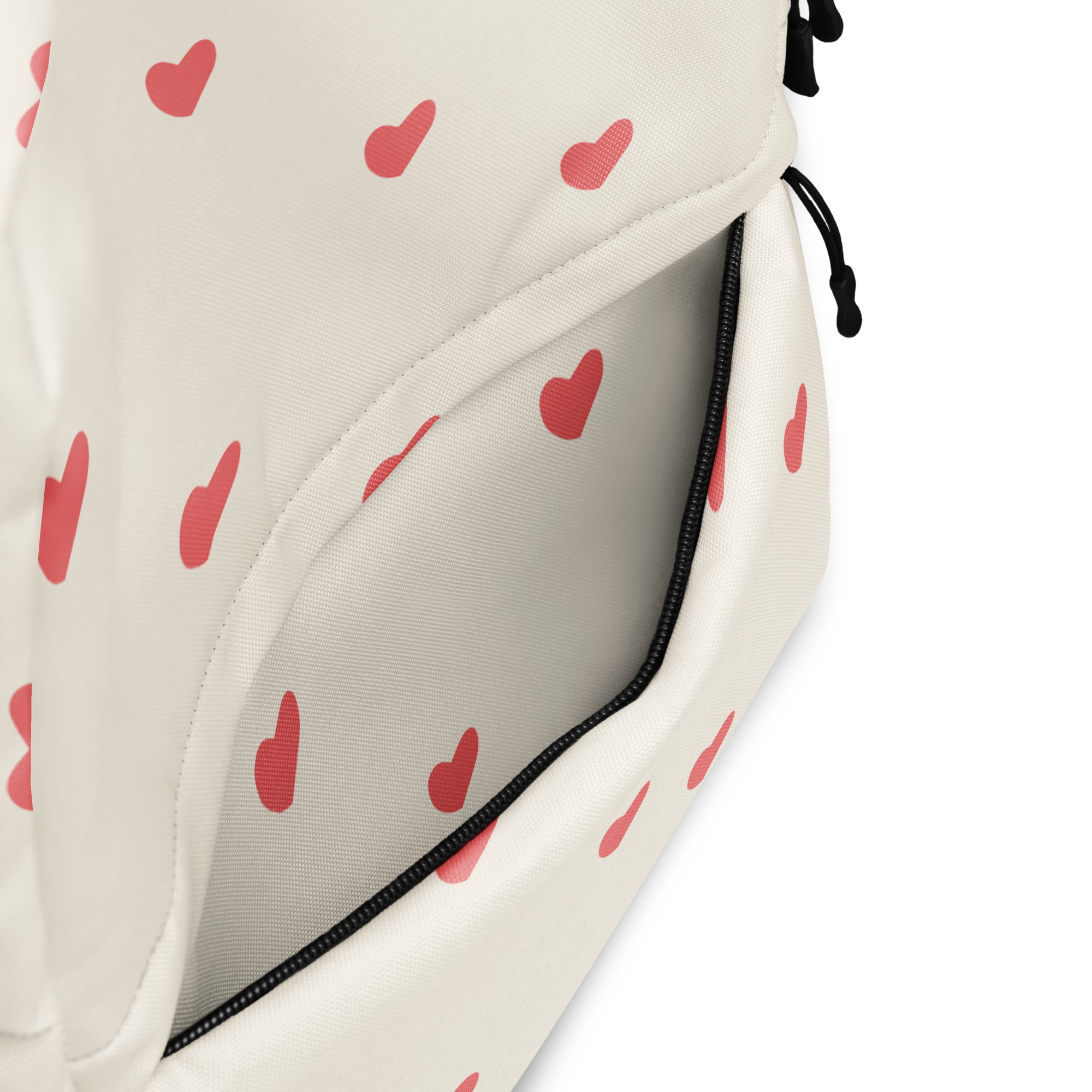 Cute Red Little Hearts Pattern Backpack