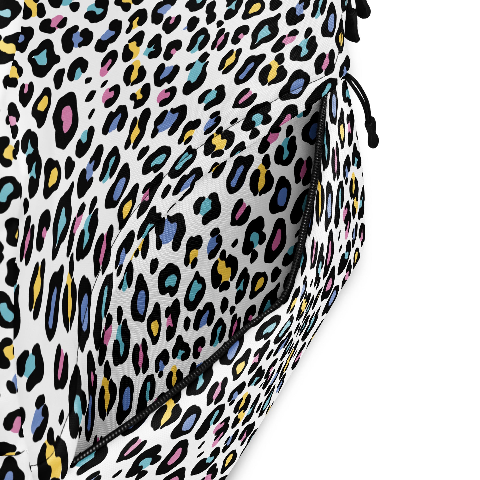Colorful Leopard Print Women Laptop Backpack