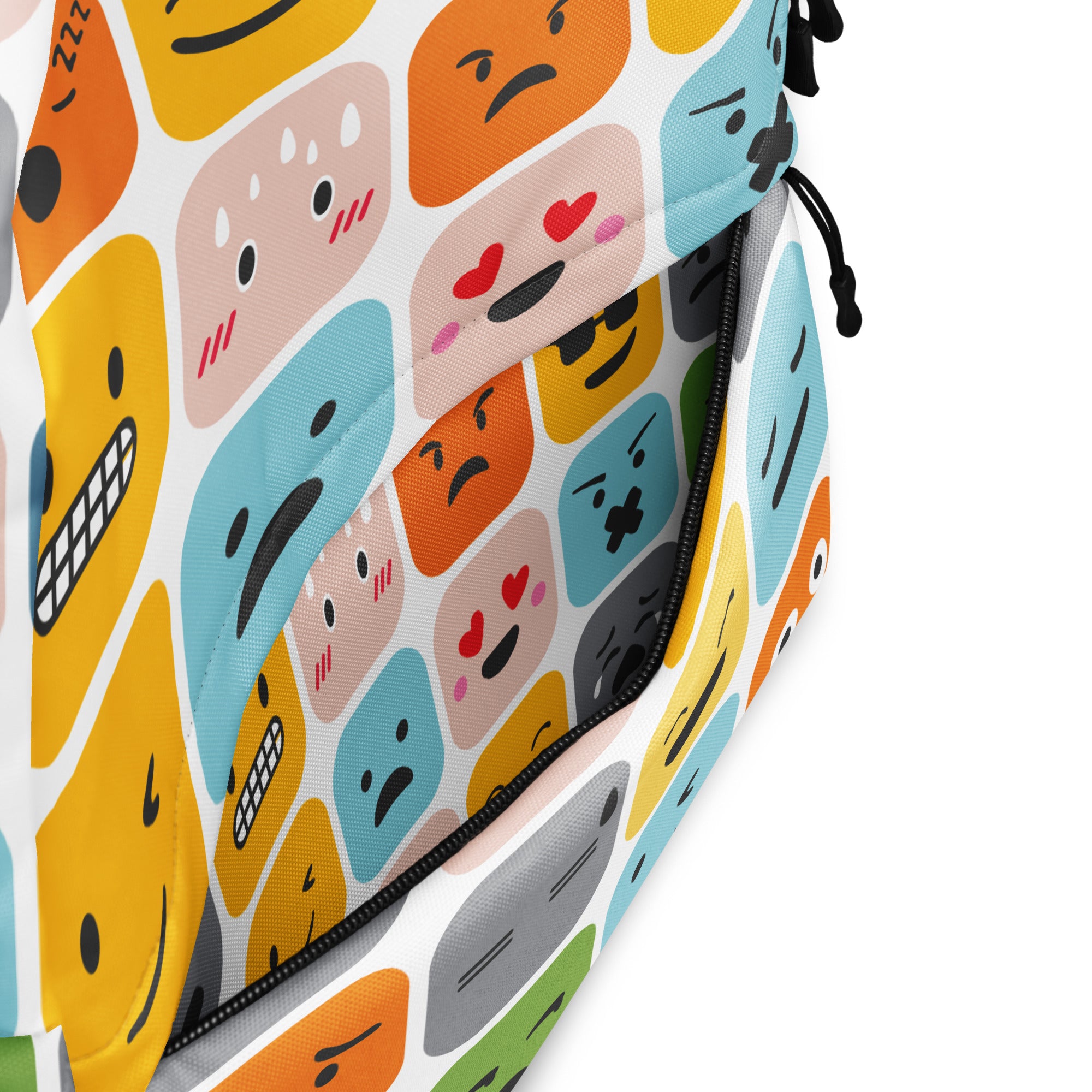Cool Emoji Expressions Back to School Backpack