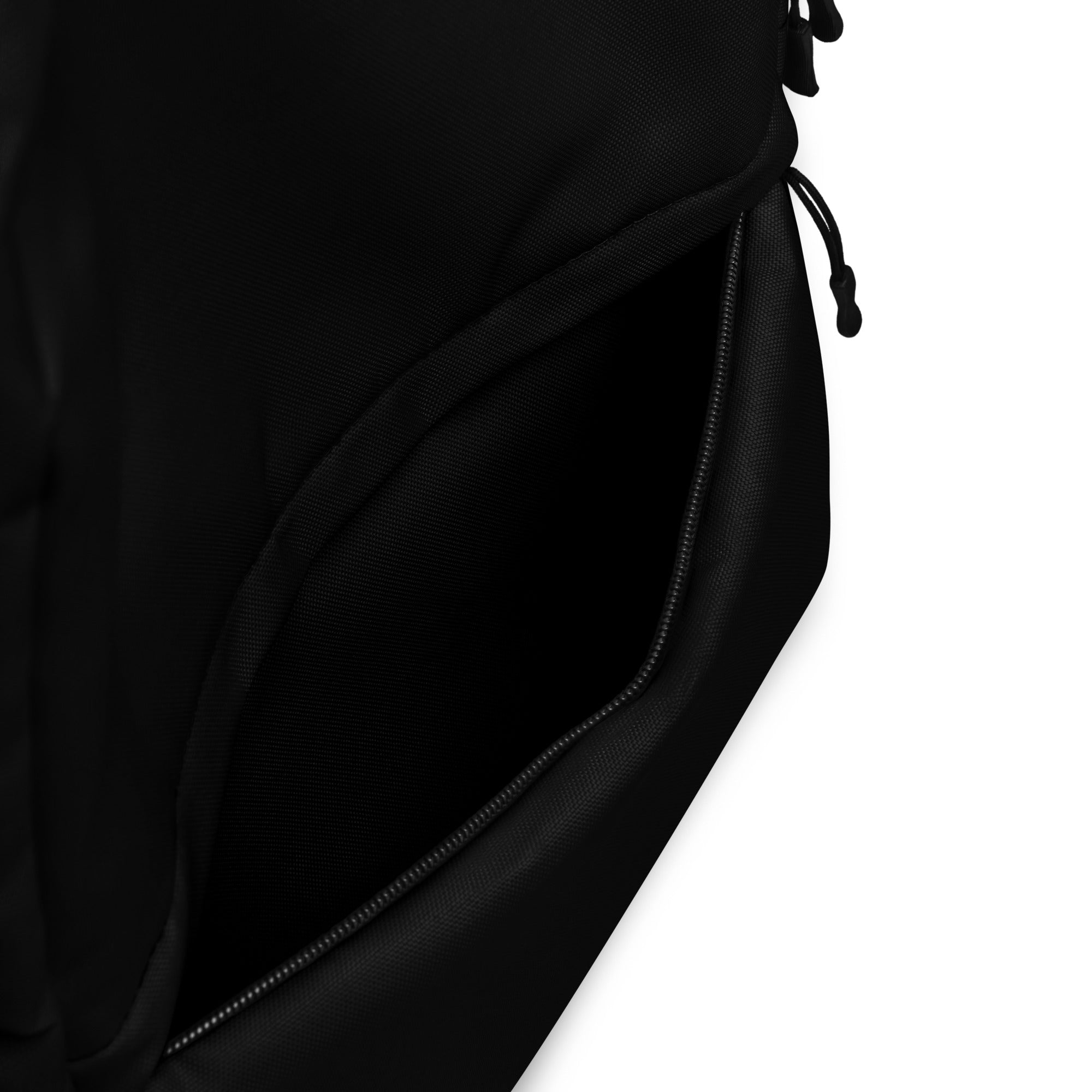 Plain Black Lightweight Laptop Backpack for Women
