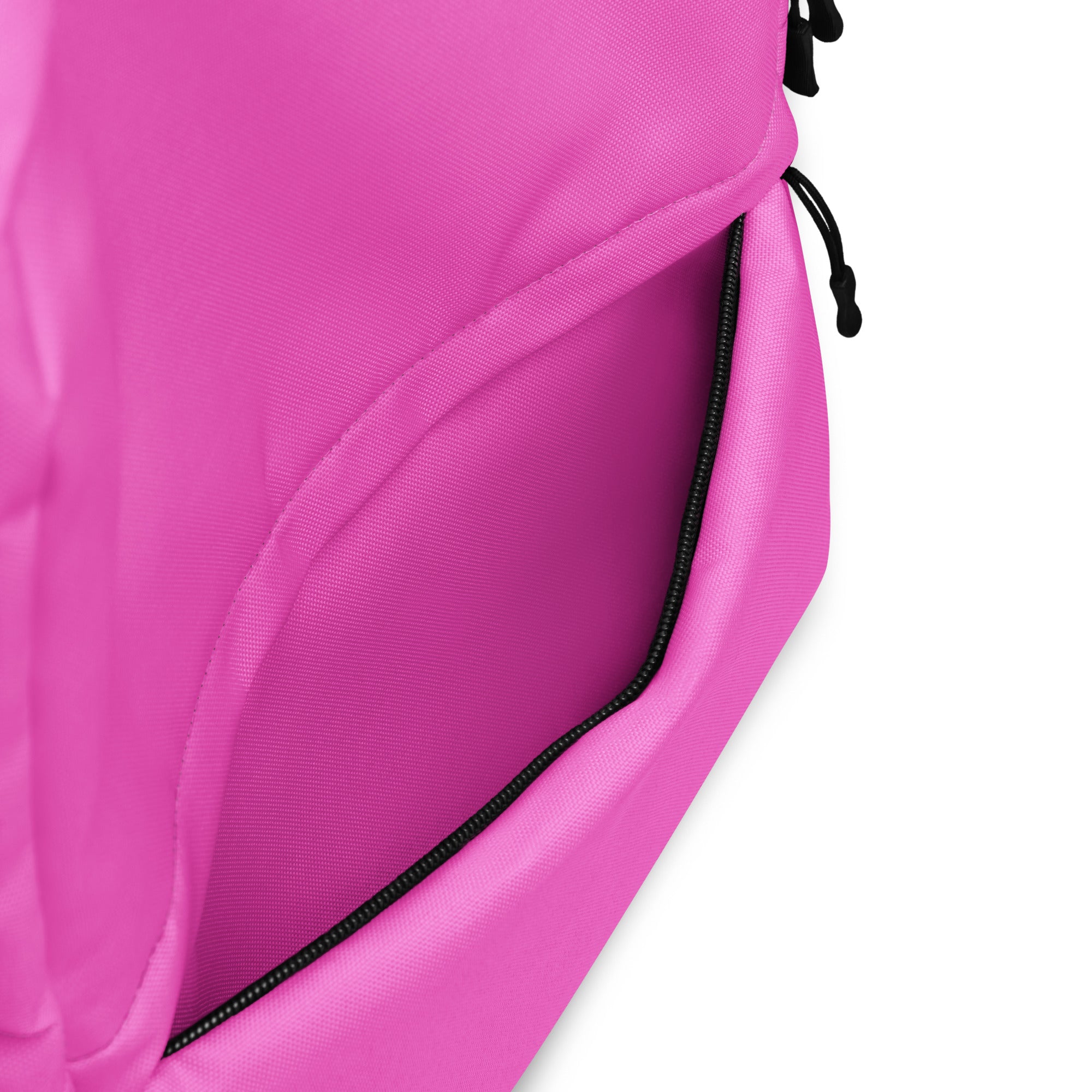 Plain Rose Pink Back to School Backpack for Women