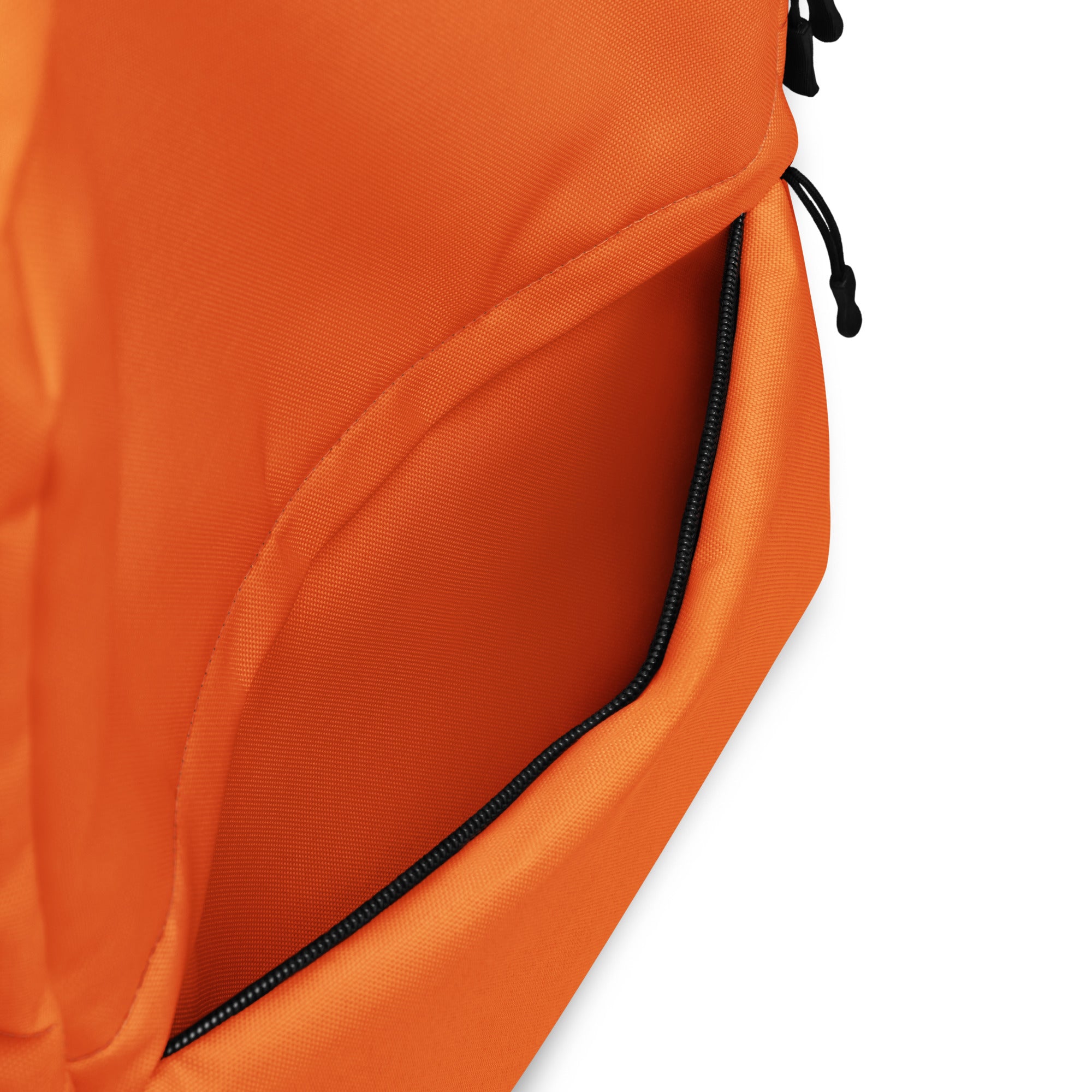 Cute Lightweight Solid Orange Color Backpack for School