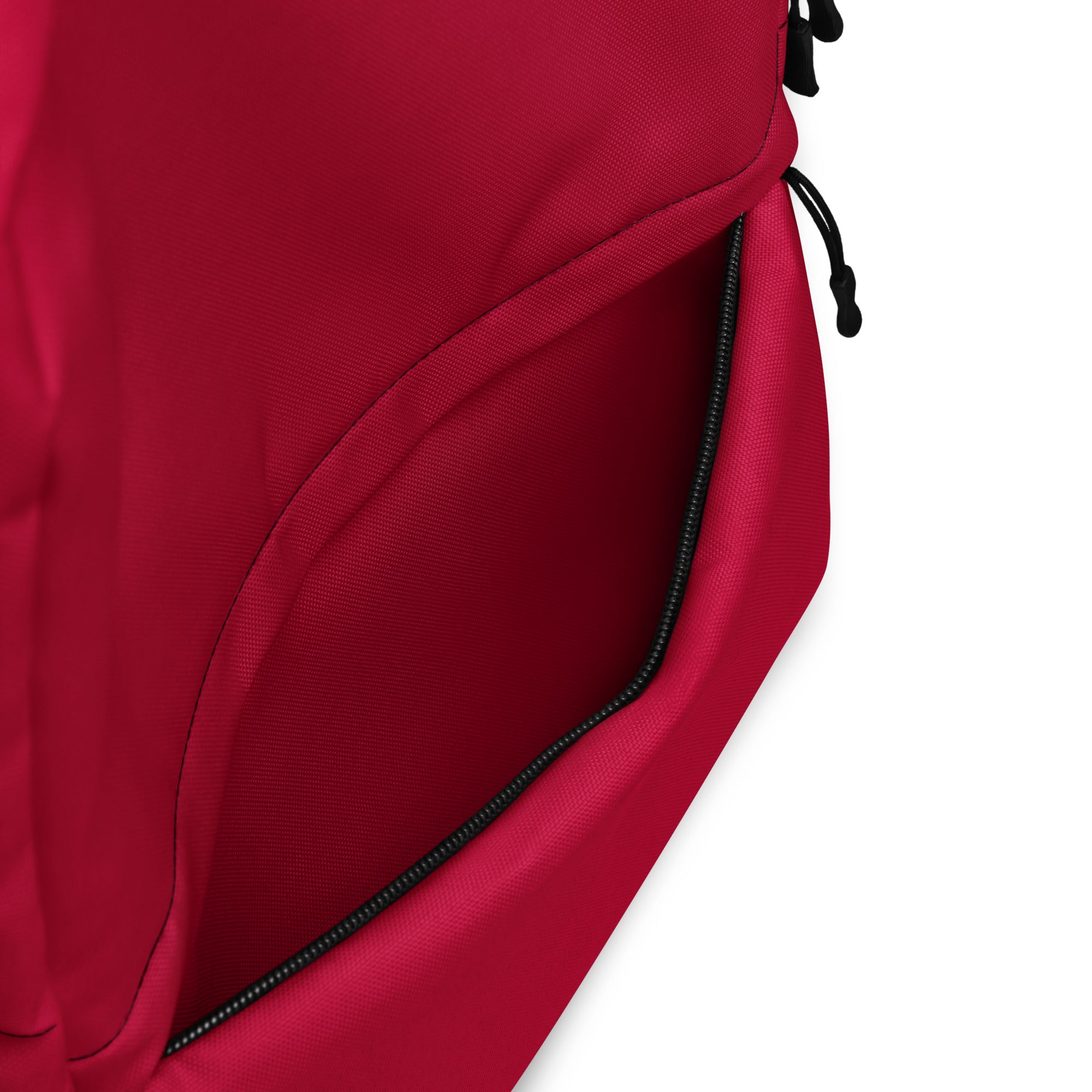 Fiery Red Medium Size Waterproof Backpack for School