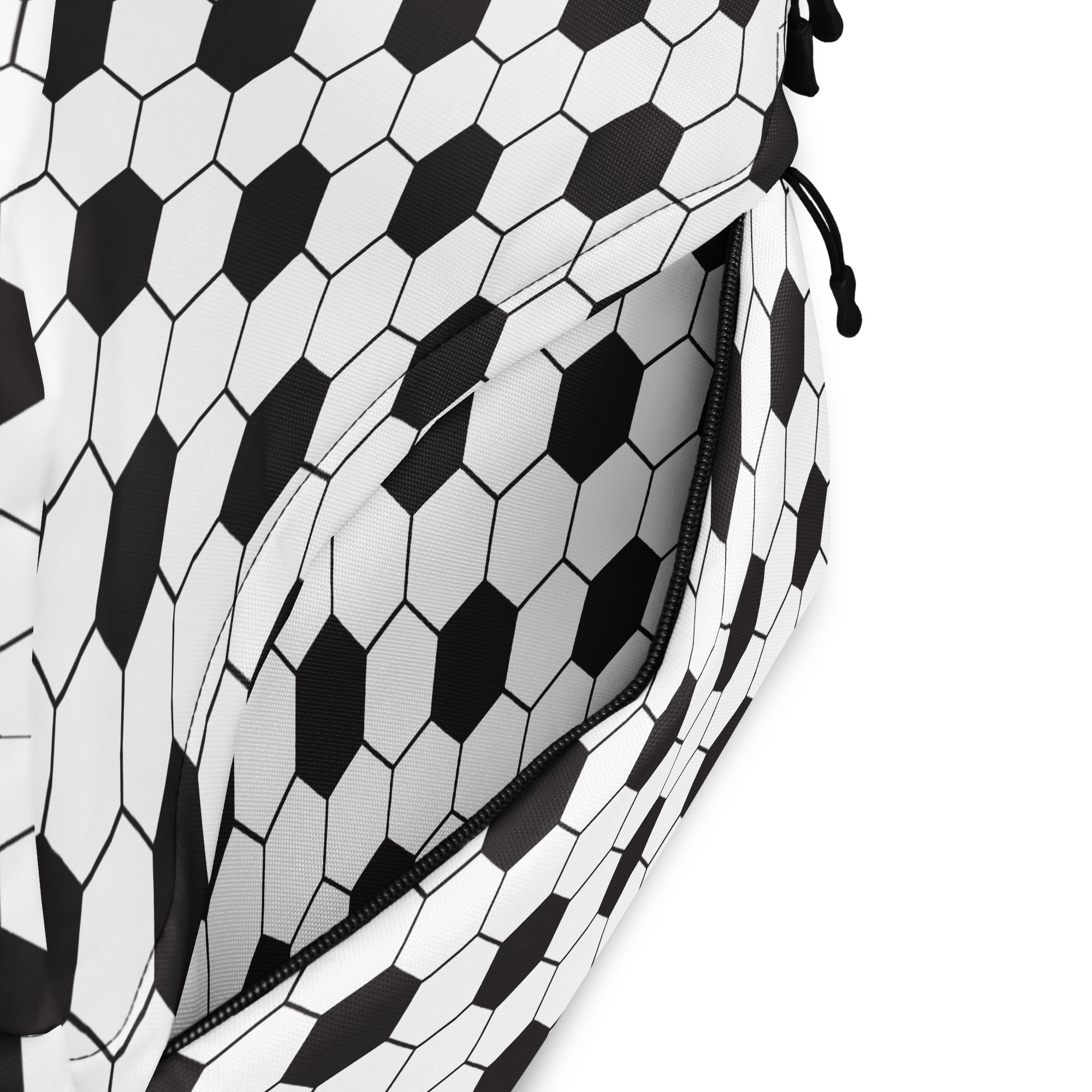 Trendy Football Print Sporty Medium Size Backpack Bag