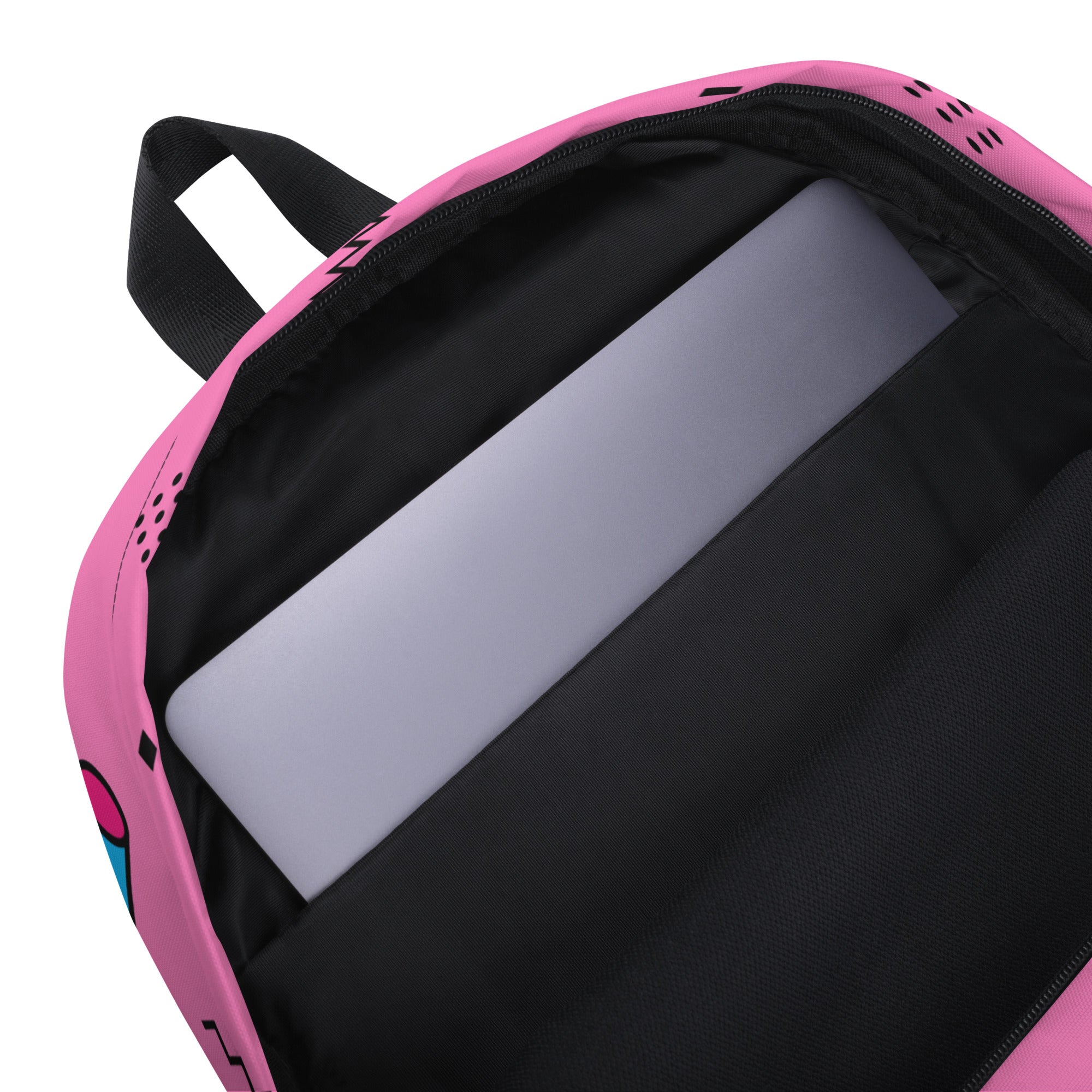 Preppy Memphis Geometric Pattern Backpack for All Ages