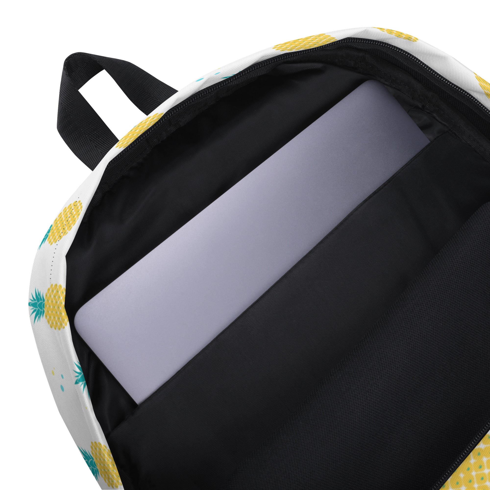 Tropical Fruit Pineapple Print Summer Backpack for School