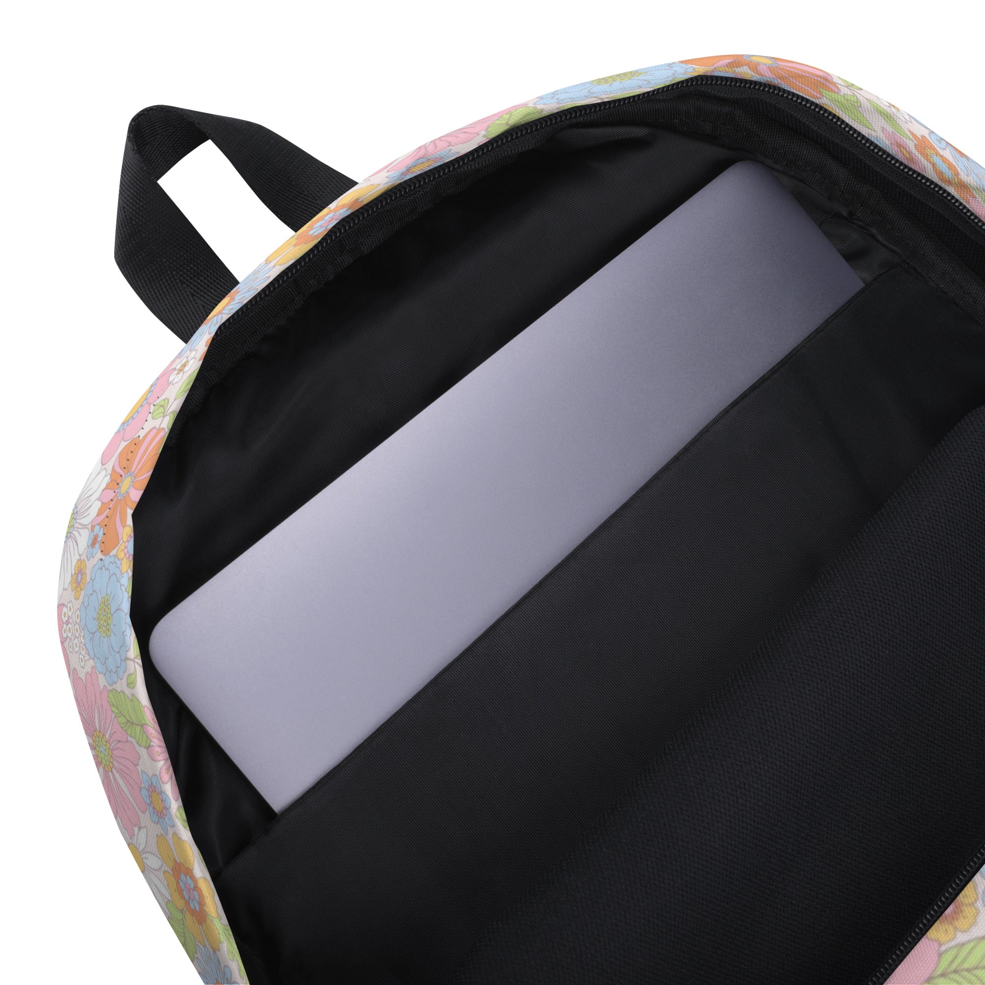Lightweight Multicolor Summer Floral Backpack