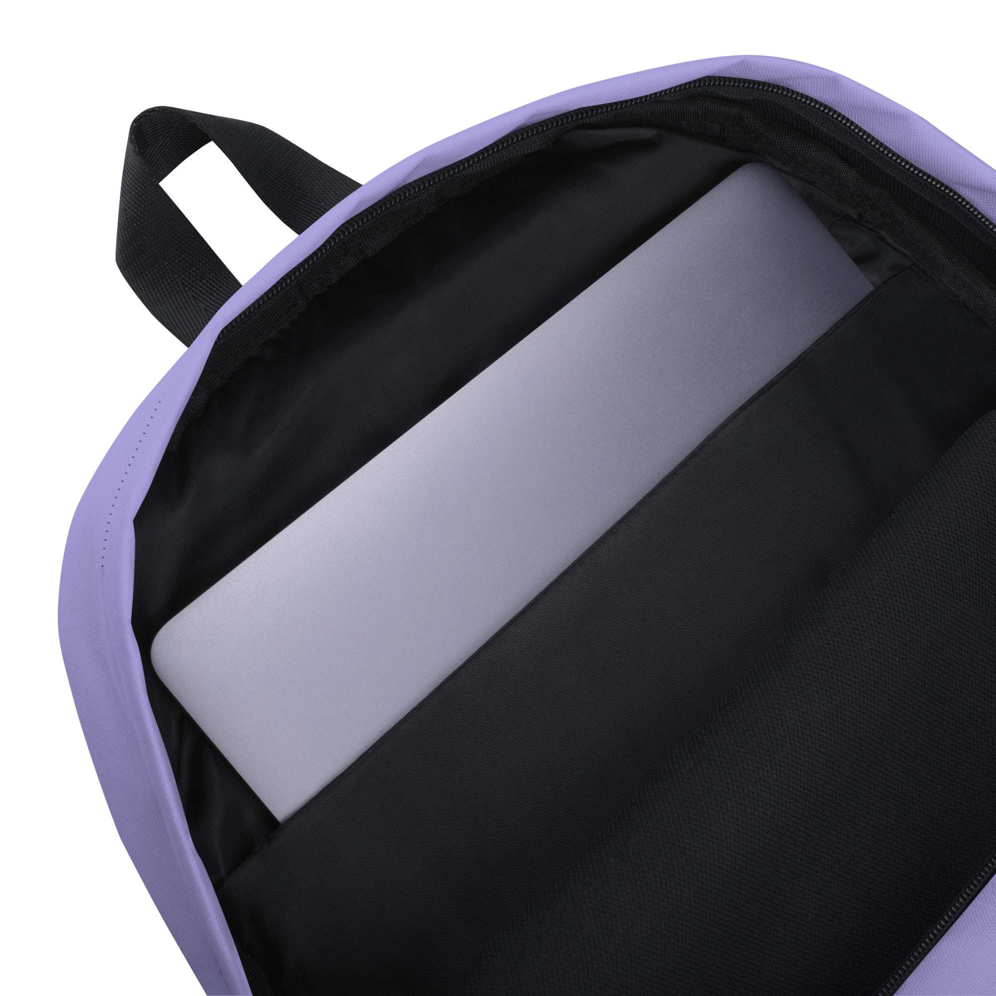 Preppy Plain Purple Lightweight Womens School Travel Backpack