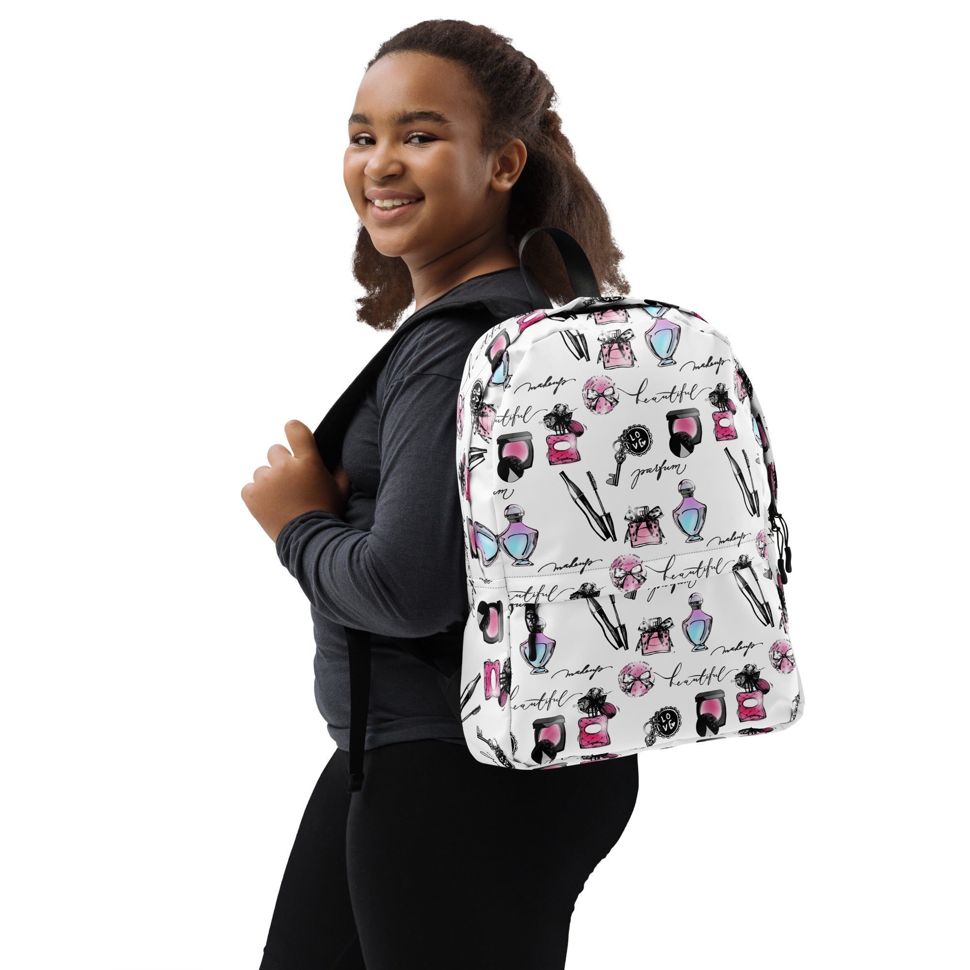 Preppy Aesthetic Fashion Icon Backpack for School