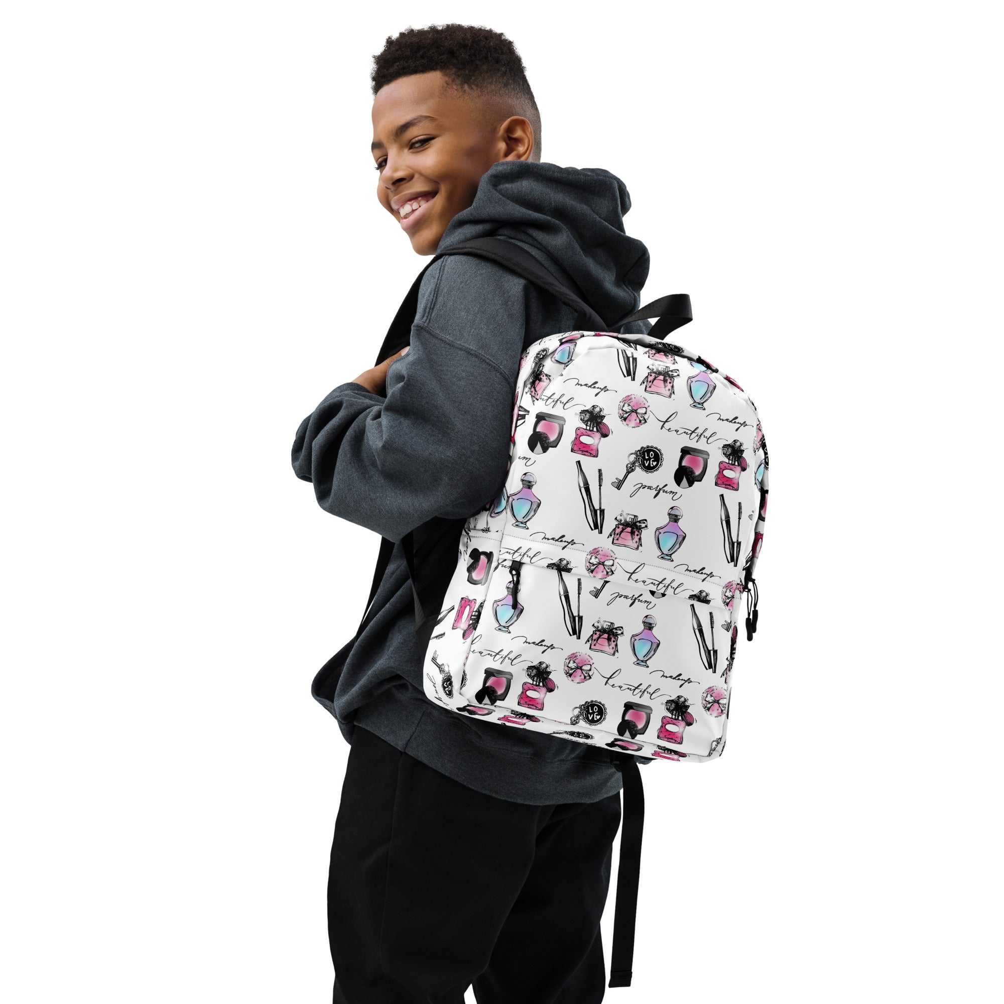 Preppy Aesthetic Fashion Icon Backpack for School