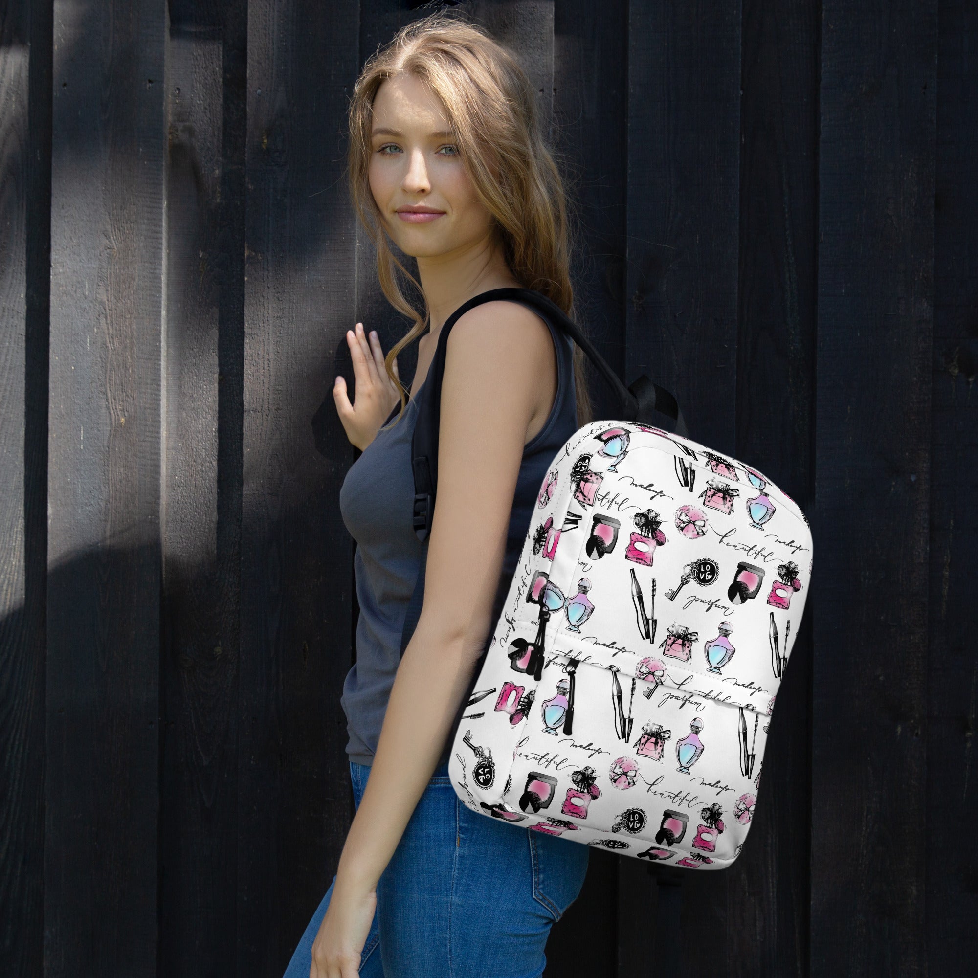 Preppy Aesthetic Fashion Icon Backpack for School