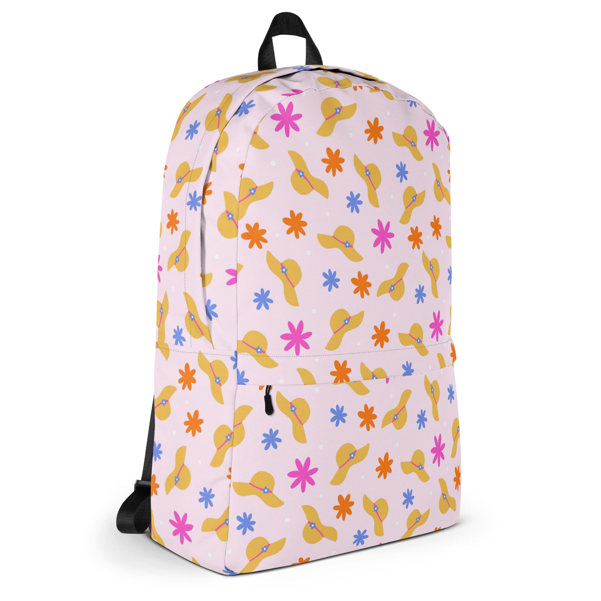 Compact Waterproof Pink Beach Backpack for Women