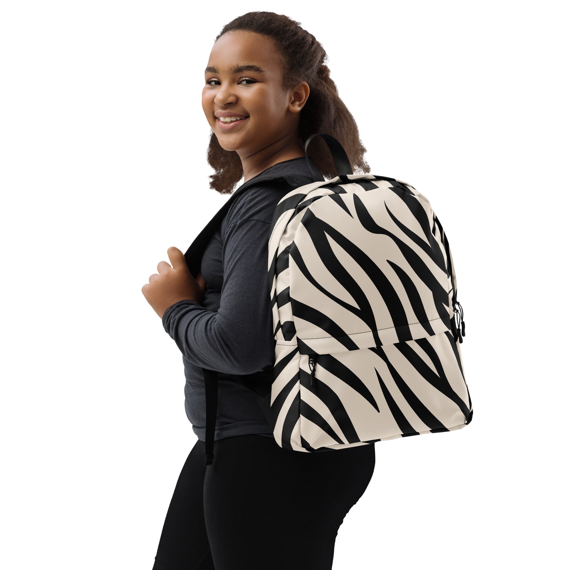 Original Cute Zebra Stripe Print Backpack for Women